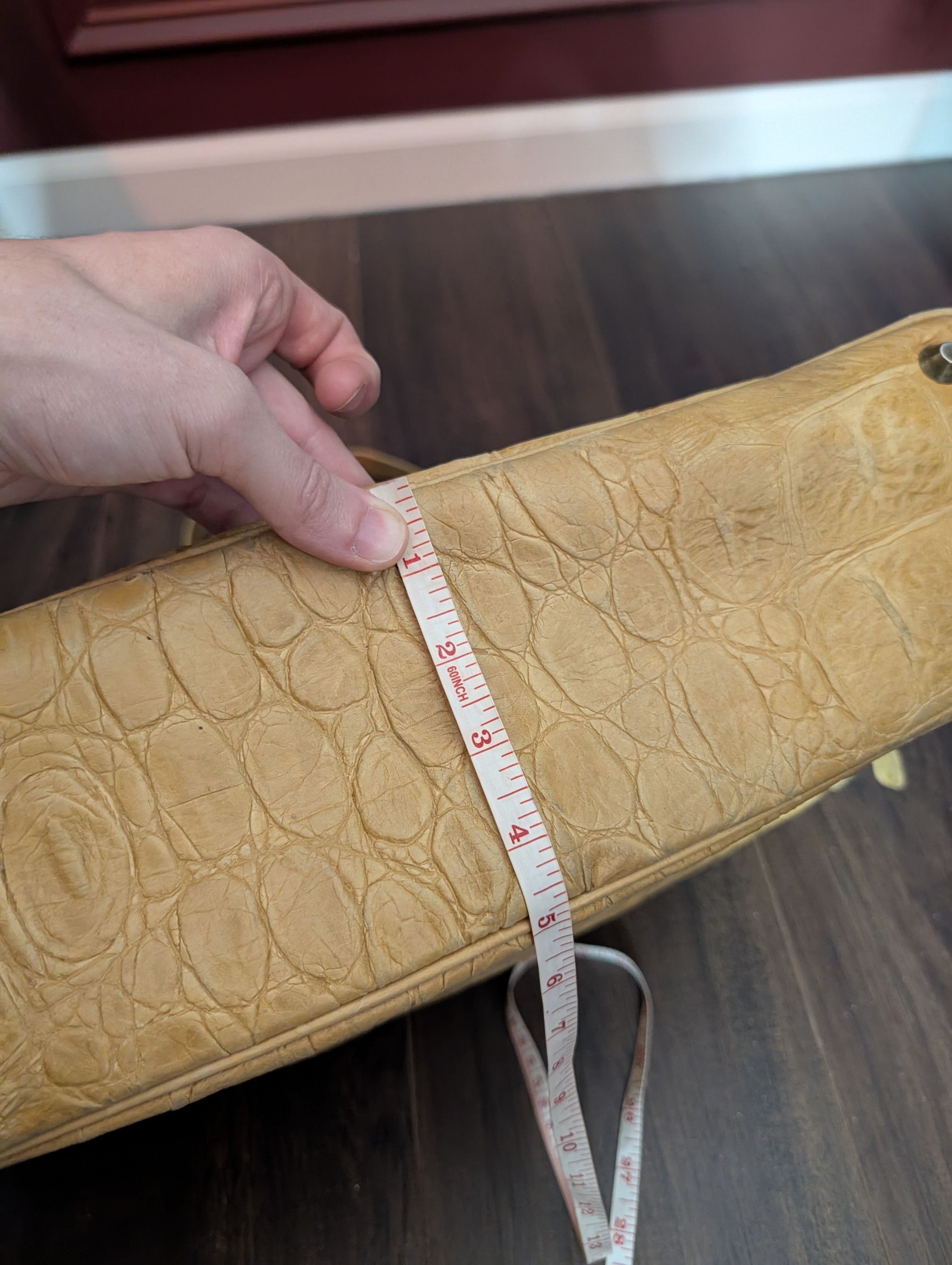 Italia Independent TANGAROA Real Crocodile XL Zip Double Handle bag Size ONE SIZE - 18 Thumbnail