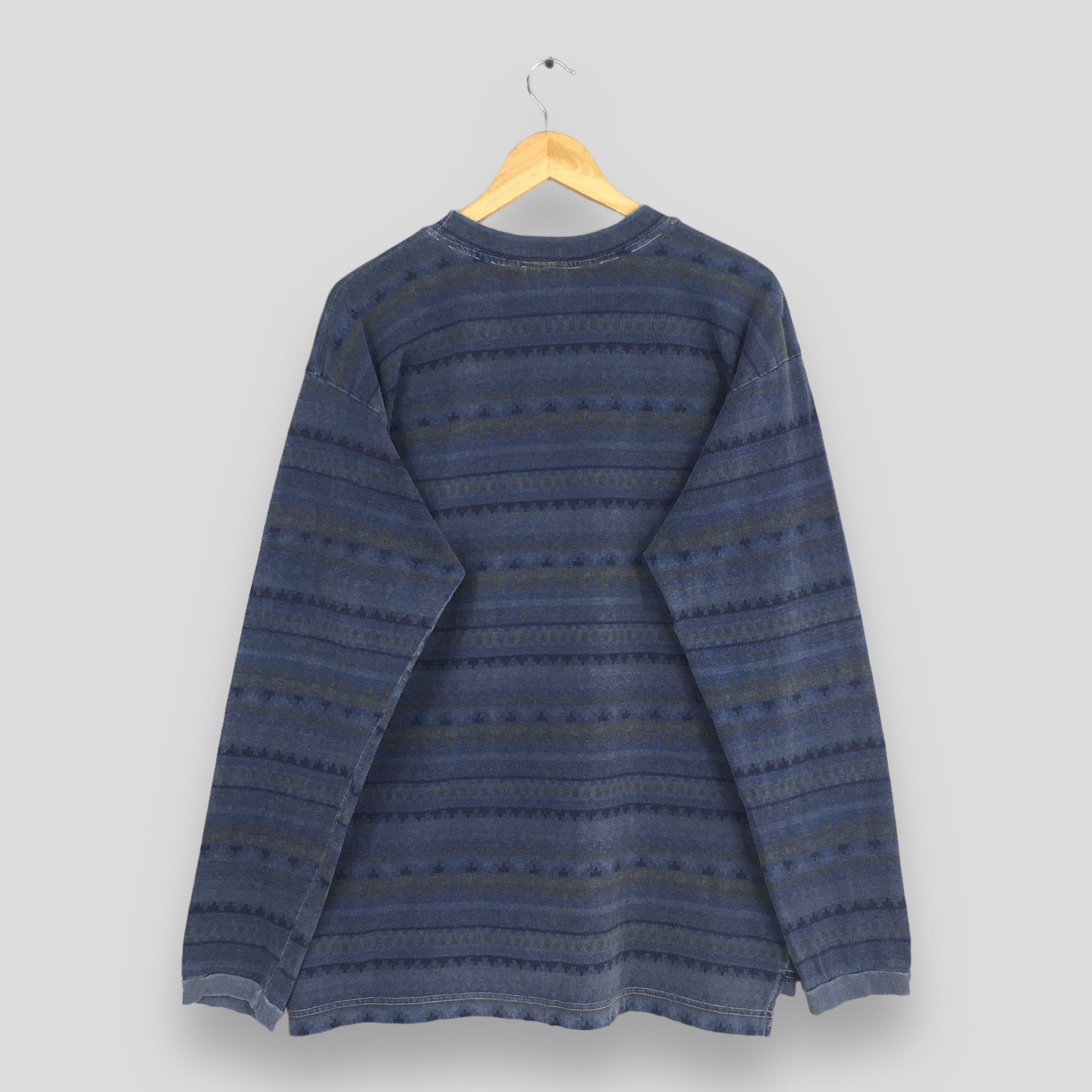 Gramicci × Vintage Vintage Gramicci Blue Stripes T shirt Medium Size US M / EU 48-50 / 2 - 7 Thumbnail