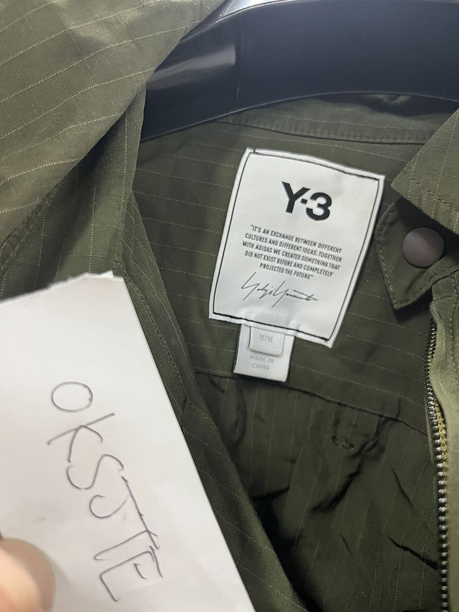 Adidas Y-3 M Classic Light Ripstop Overshirts M Size US M / EU 48-50 / 2 - 4 Thumbnail