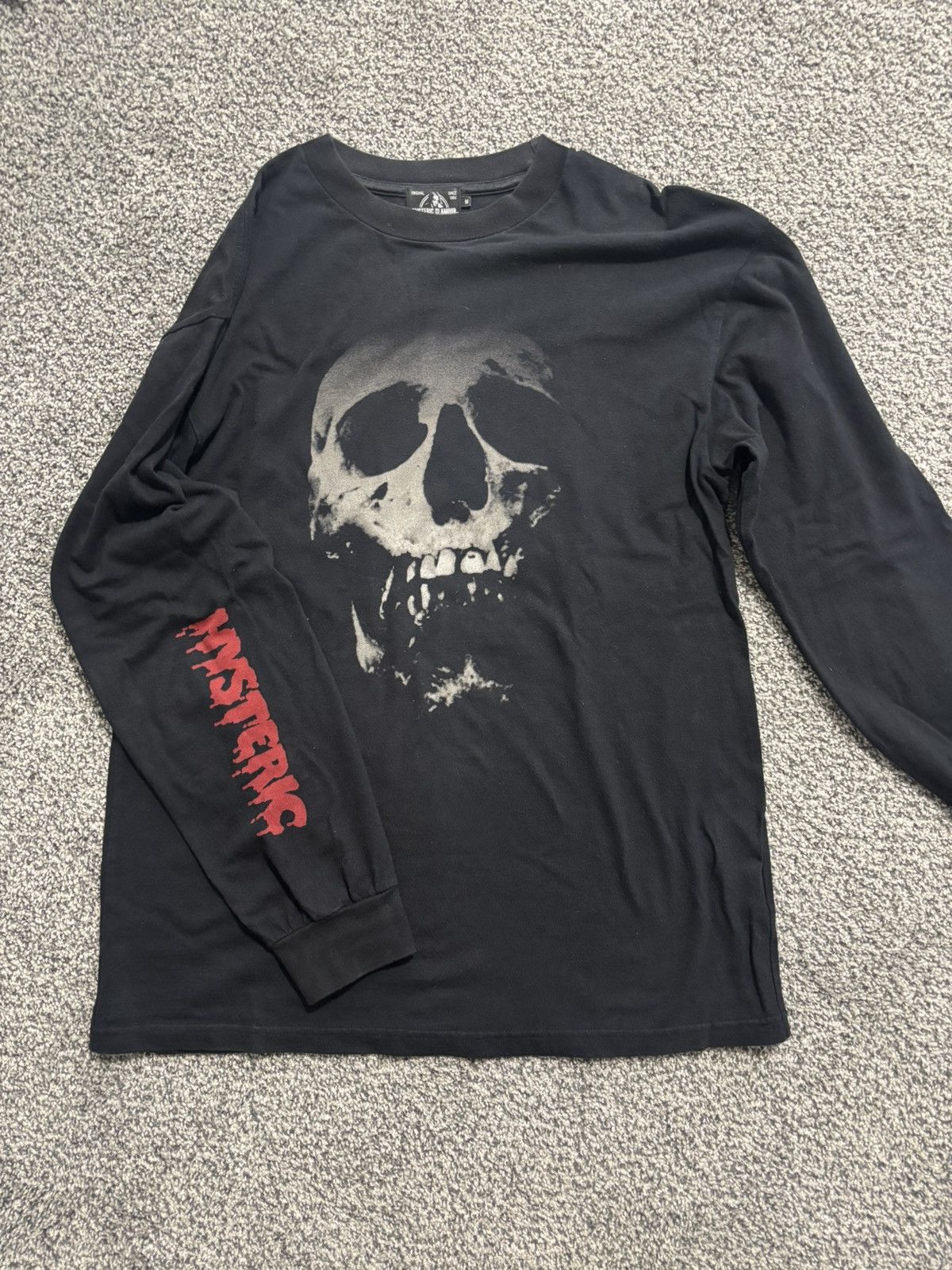 Hysteric glamour ストロベリー スカル 長袖Tシャツ Hysteric Glamour Hysteric Glamour Skull Berry 💀🍓 | Grailed