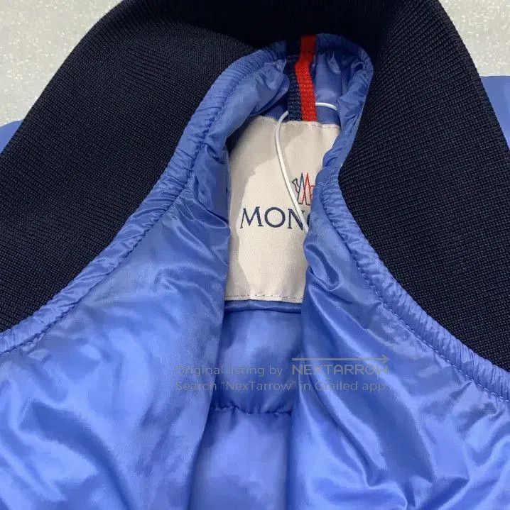 Moncler Moncler Kids Blue Solid Casual Puffer Jacket. Size US XXS / EU 40 - 9 Thumbnail