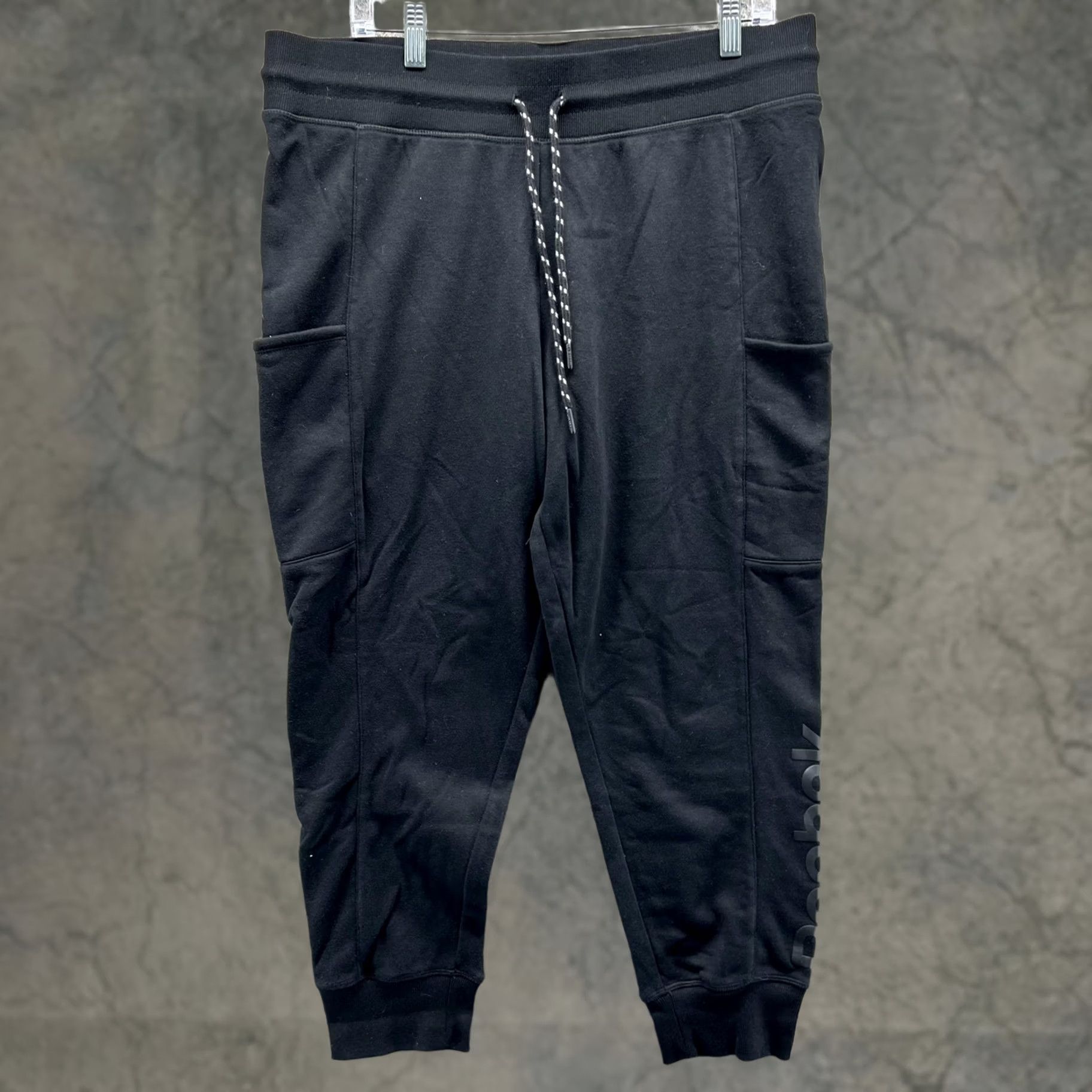 Reebok VINTAGE Reebok Jogger Sweatpants Mens XL Black Fleece Lounge Pants Athletic Casual Size US 36 / EU 52 - 1 Thumbnail