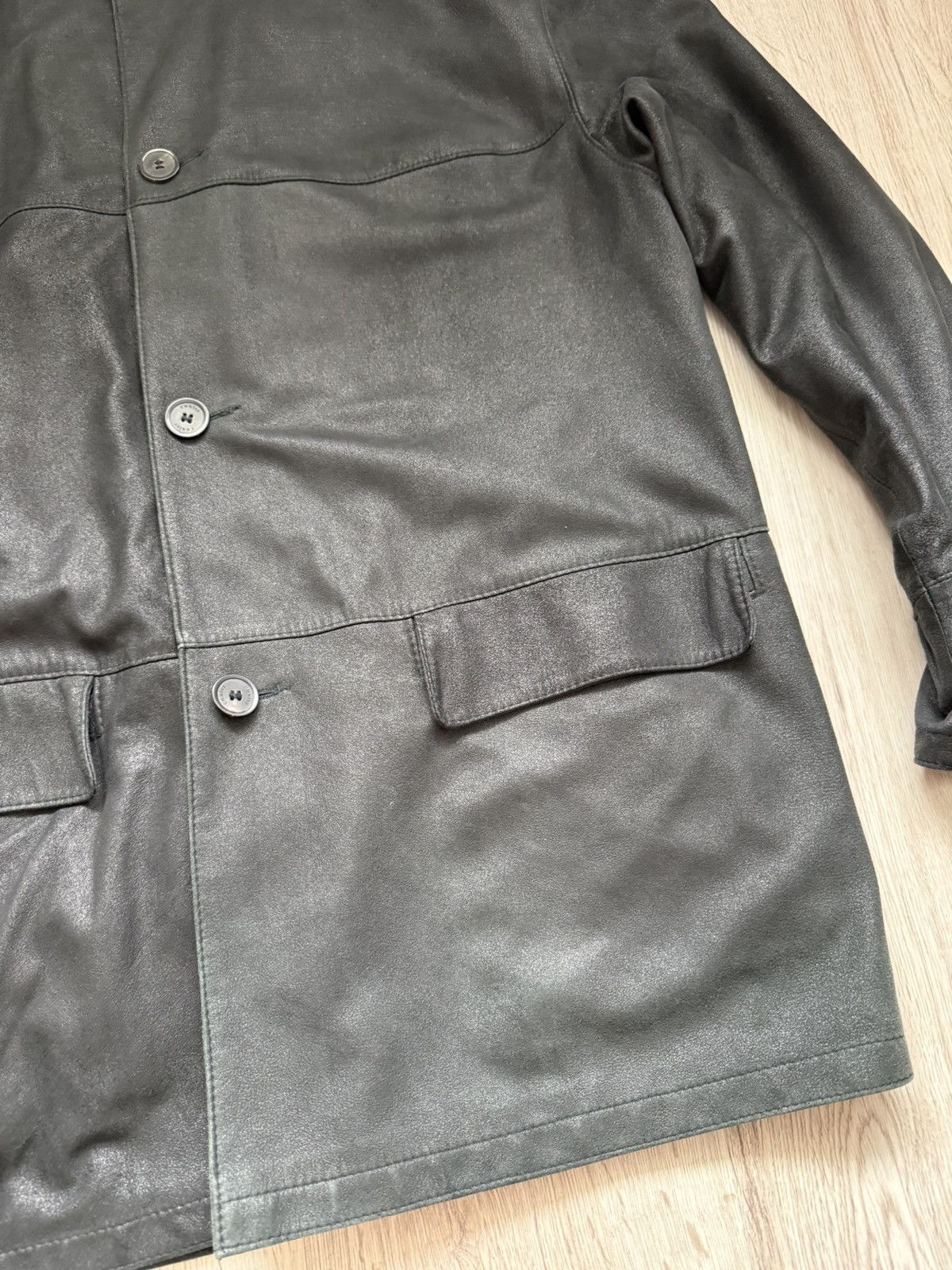 Other Vintage Christ German Leather Reversible Coat Grain Leather Size US M / EU 48-50 / 2 - 4 Thumbnail