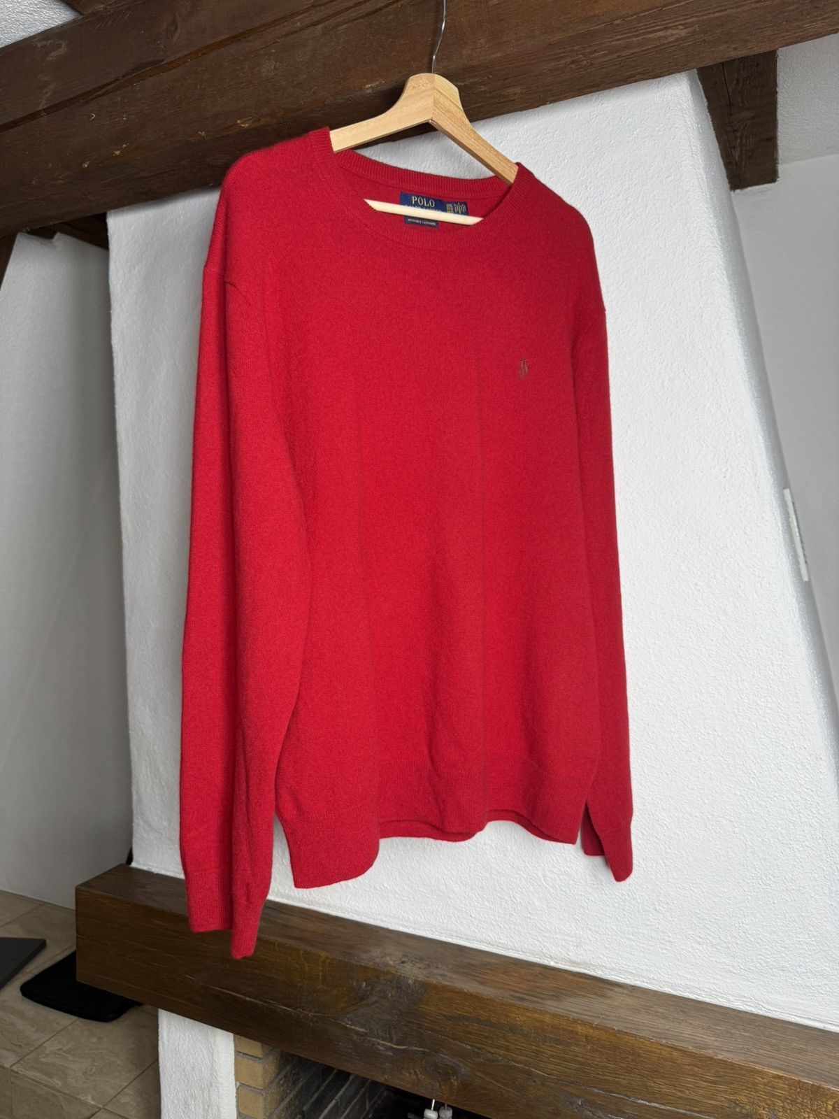 Polo Ralph Lauren Polo Ralph Lauren 100% Cashmere Red Sweater XXL Size US XXL / EU 58 / 5 - 1 Thumbnail
