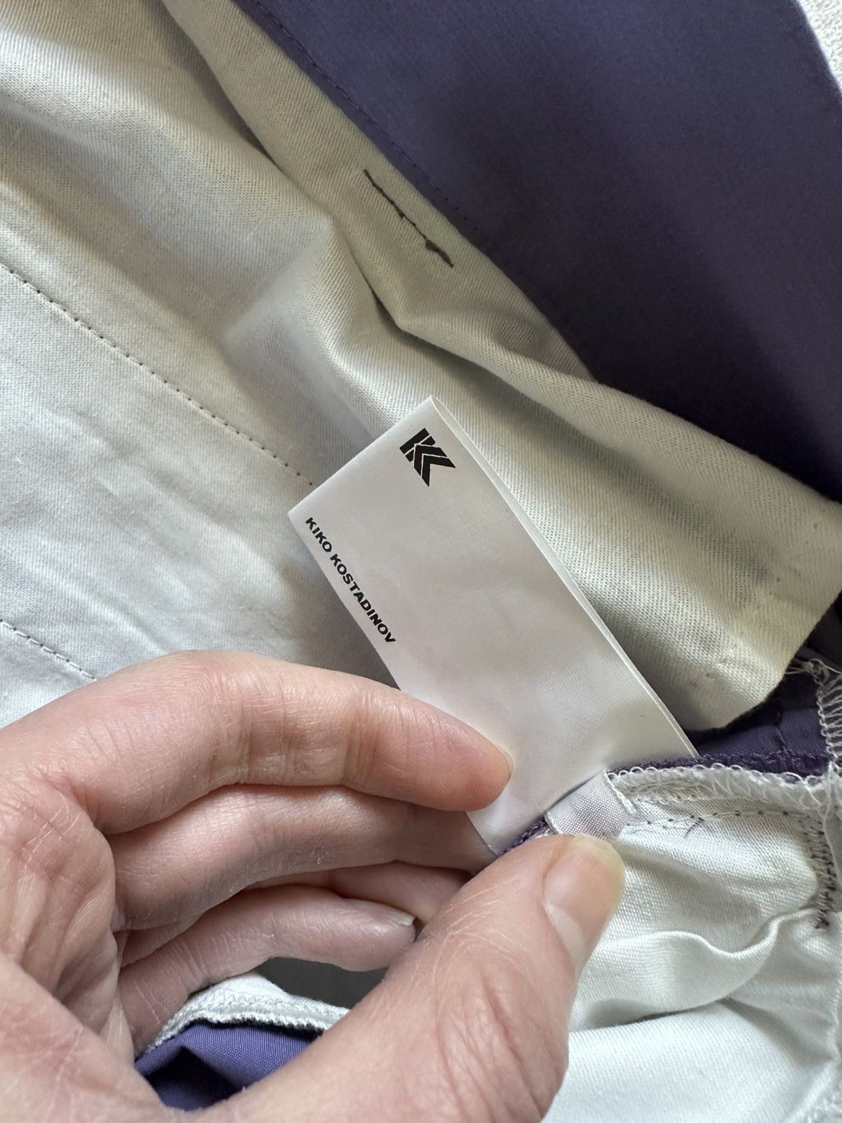 Kiko Kostadinov [NEW] KK. Trouser. 06 Lilac “Irene Trousers” Size US 30 / EU 46 - 12 Thumbnail