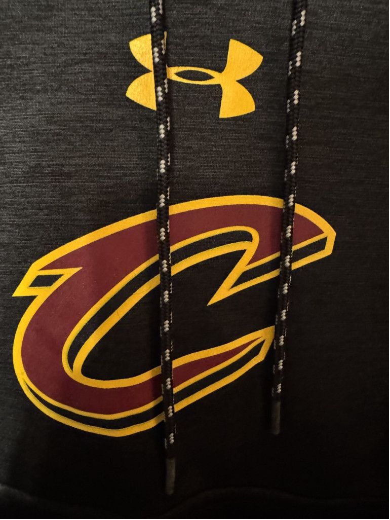 Under Armour Cleveland Cavaliers Cavs Under Armour Hoodie Men Sz XL Gray Size US XL / EU 56 / 4 - 4 Thumbnail