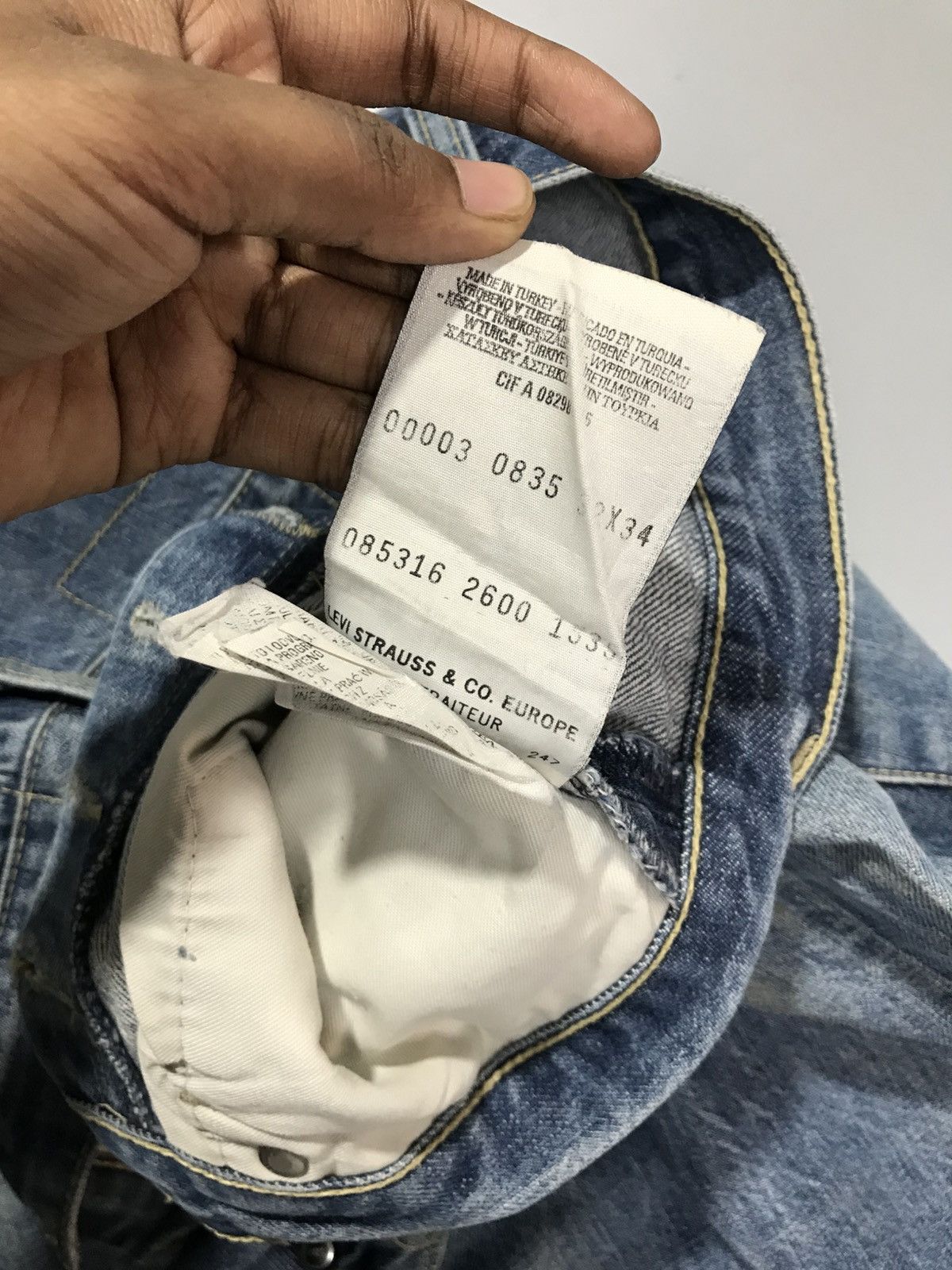 Levi's Vintage Levi’s engineer jeans denim Size US 32 / EU 48 - 8 Thumbnail