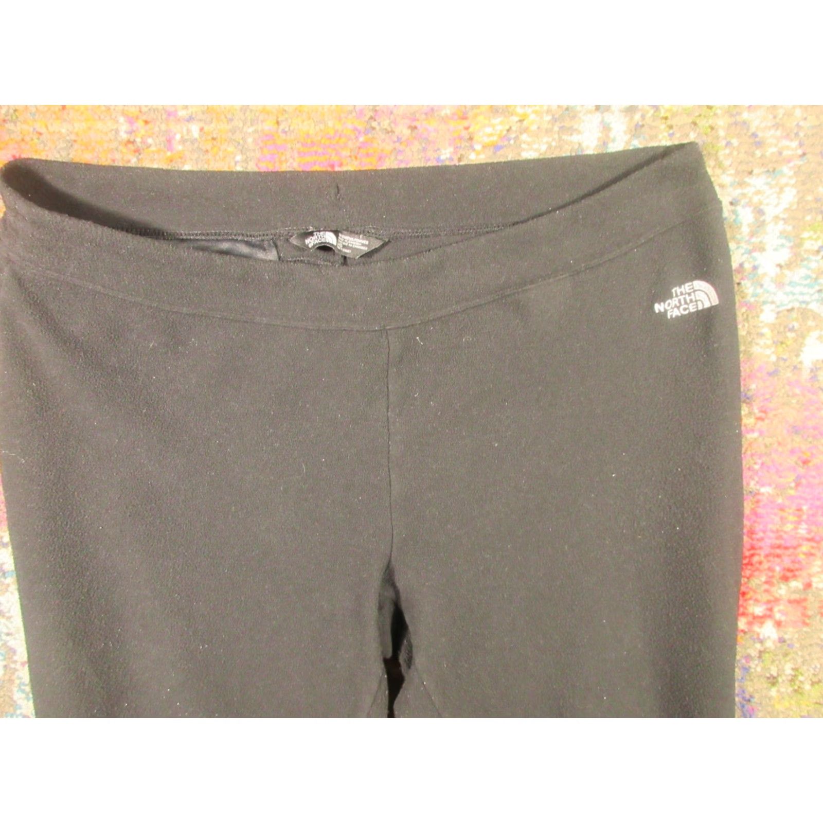 The North Face The North Face Womens Fleece Pants L Black Wide-Leg Sweatpants Casual Outdoor Lounge Size 36" / US 14 / IT 50 - 5 Thumbnail