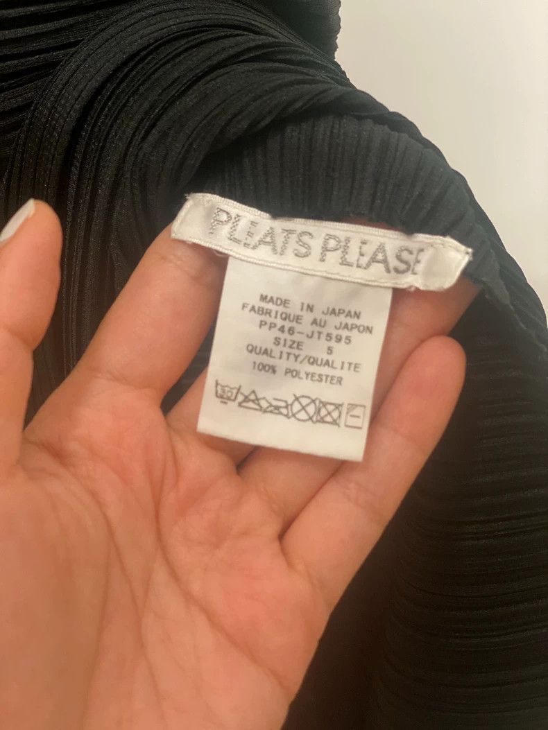 Issey Miyake Issey Miyake Black horizontal striped flower bud dress Size XXL / US 16-18 / IT 52-54 - 2 Thumbnail