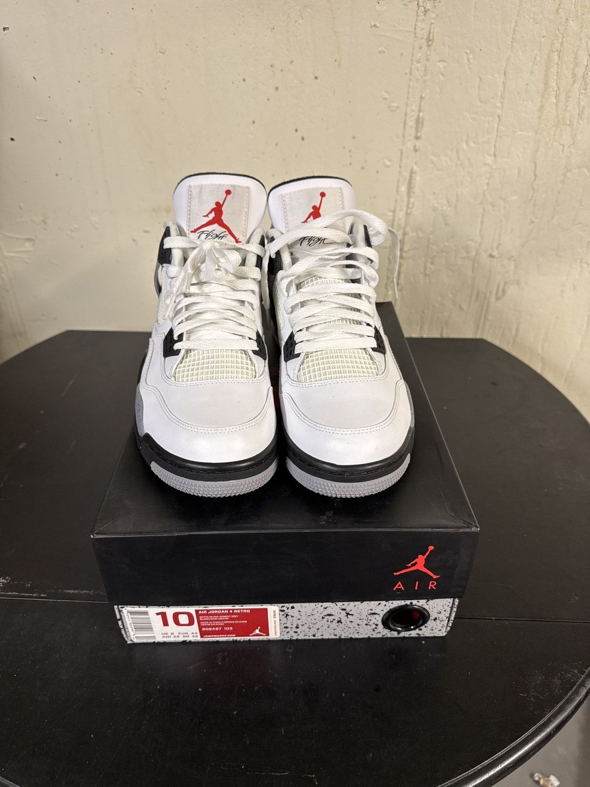 Jordan Brand × Nike Air Jordan 4 cement Size US 10 / EU 43 - 1 Thumbnail