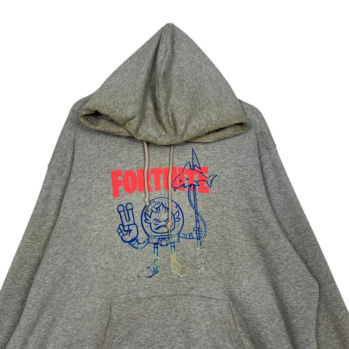 Uniqlo Fortnite Pullover Hoodie Size US XXL / EU 58 / 5 - 2 Thumbnail
