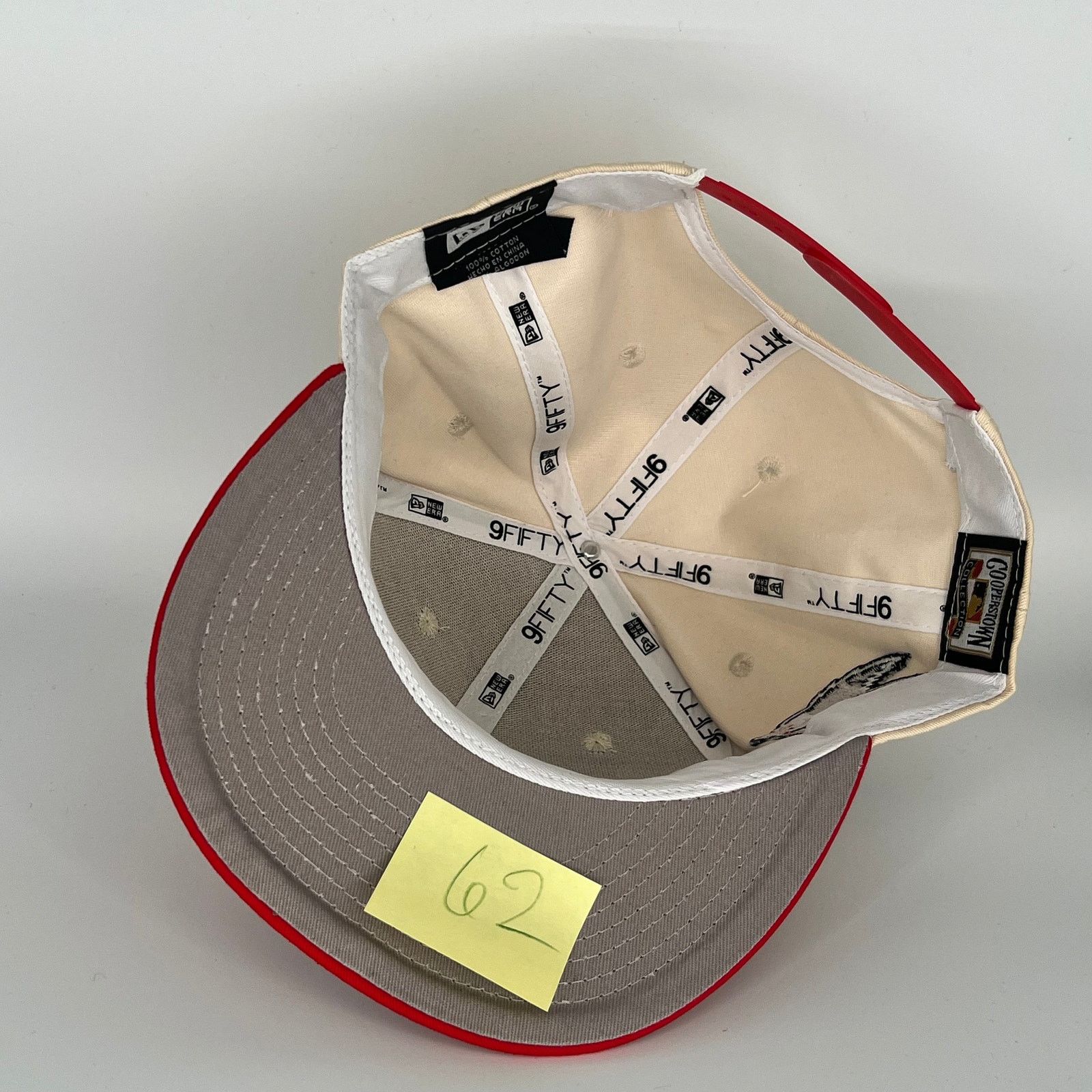 New Era Khaki Red Los Angeles Angels A.L. Side Patch New Era MLB Size ONE SIZE - 4 Thumbnail