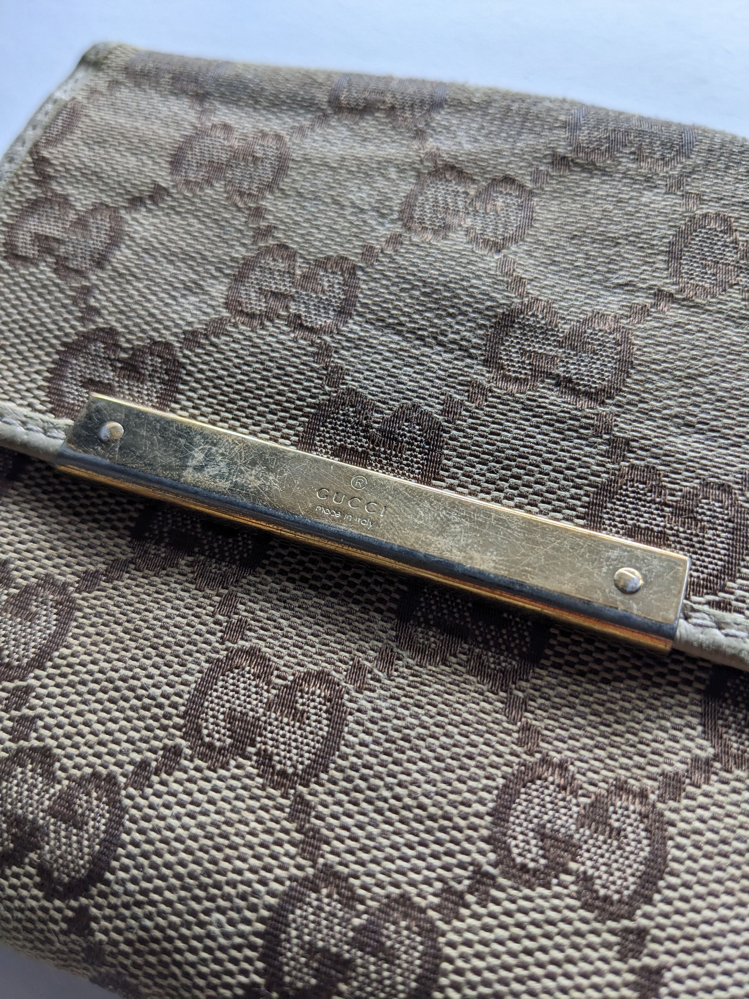 Gucci Vintage Gucci monogram wallet Size ONE SIZE - 4 Thumbnail