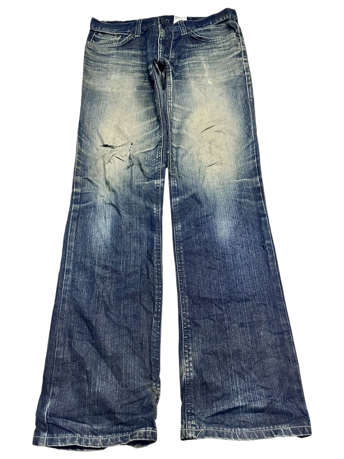 Edwin Edwin XV Edge Vintage Baggy Wideleg and Mudwash Size US 35 - 1 Thumbnail
