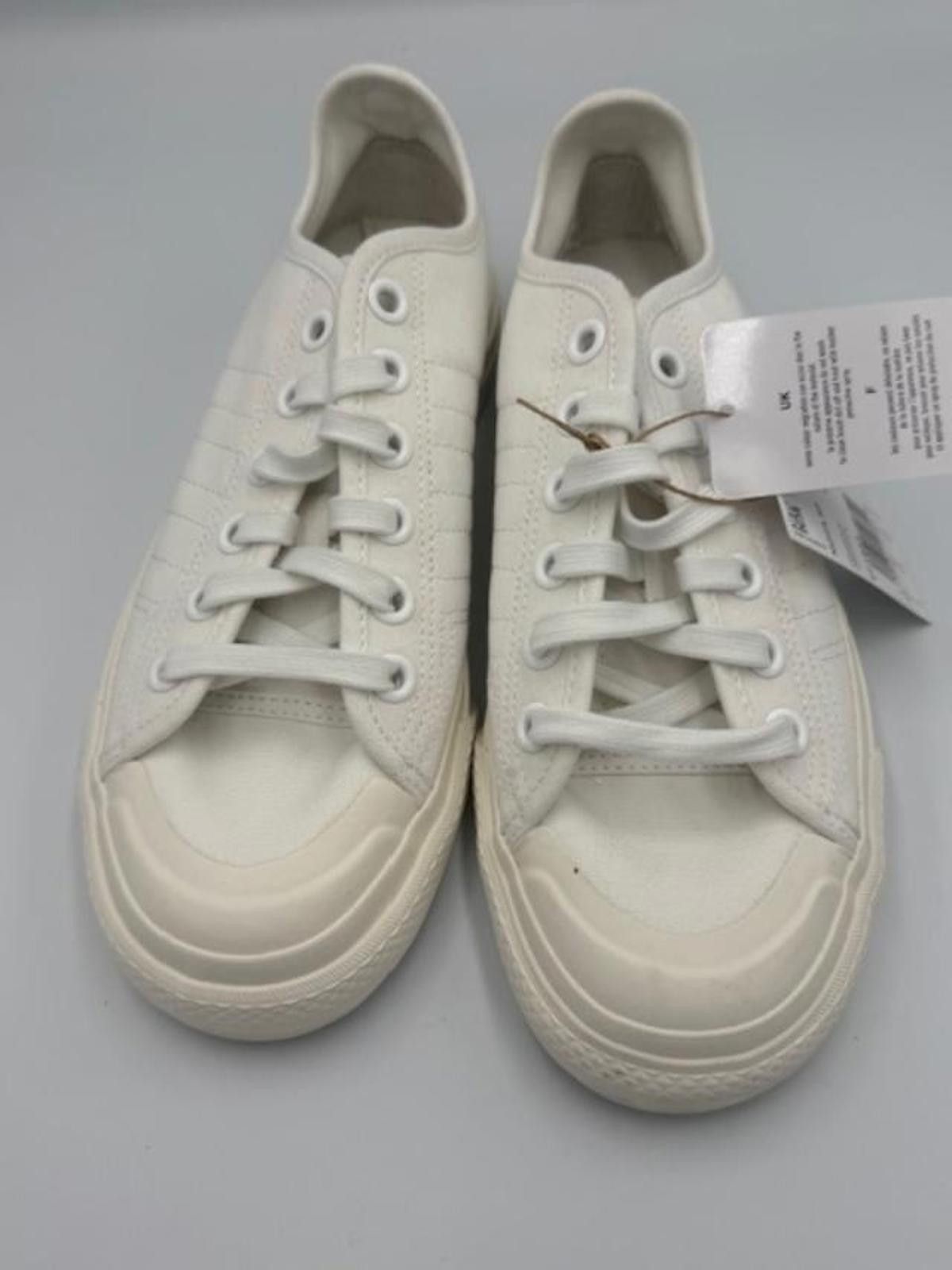 Adidas Adidas Nizza RF Triple White - M/6 - W/7 - New In Box Size US 6 / EU 39 - 3 Thumbnail