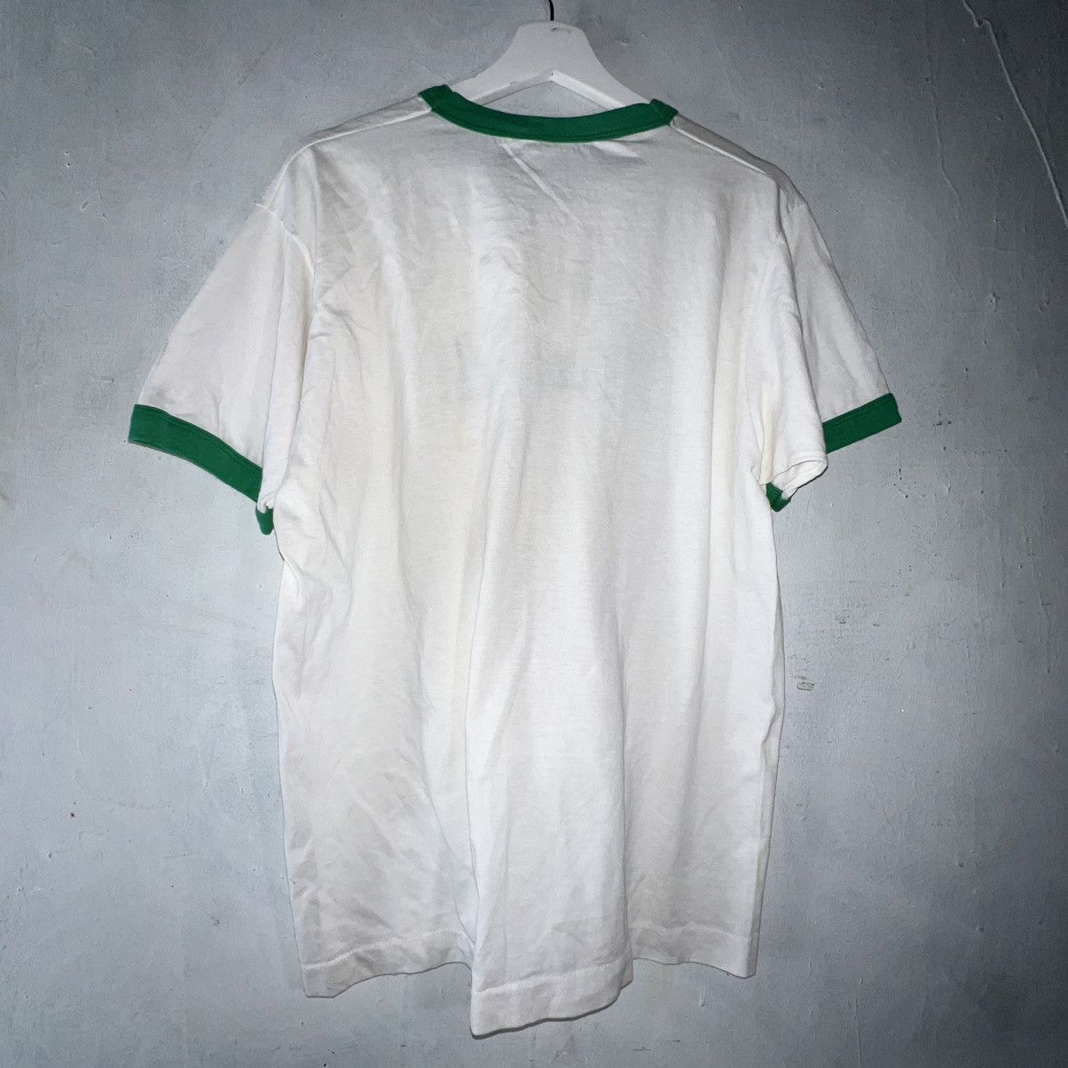 Vintage 80s Ringer T-Shirt VTG Vintage Size US XL / EU 56 / 4 - 3 Thumbnail