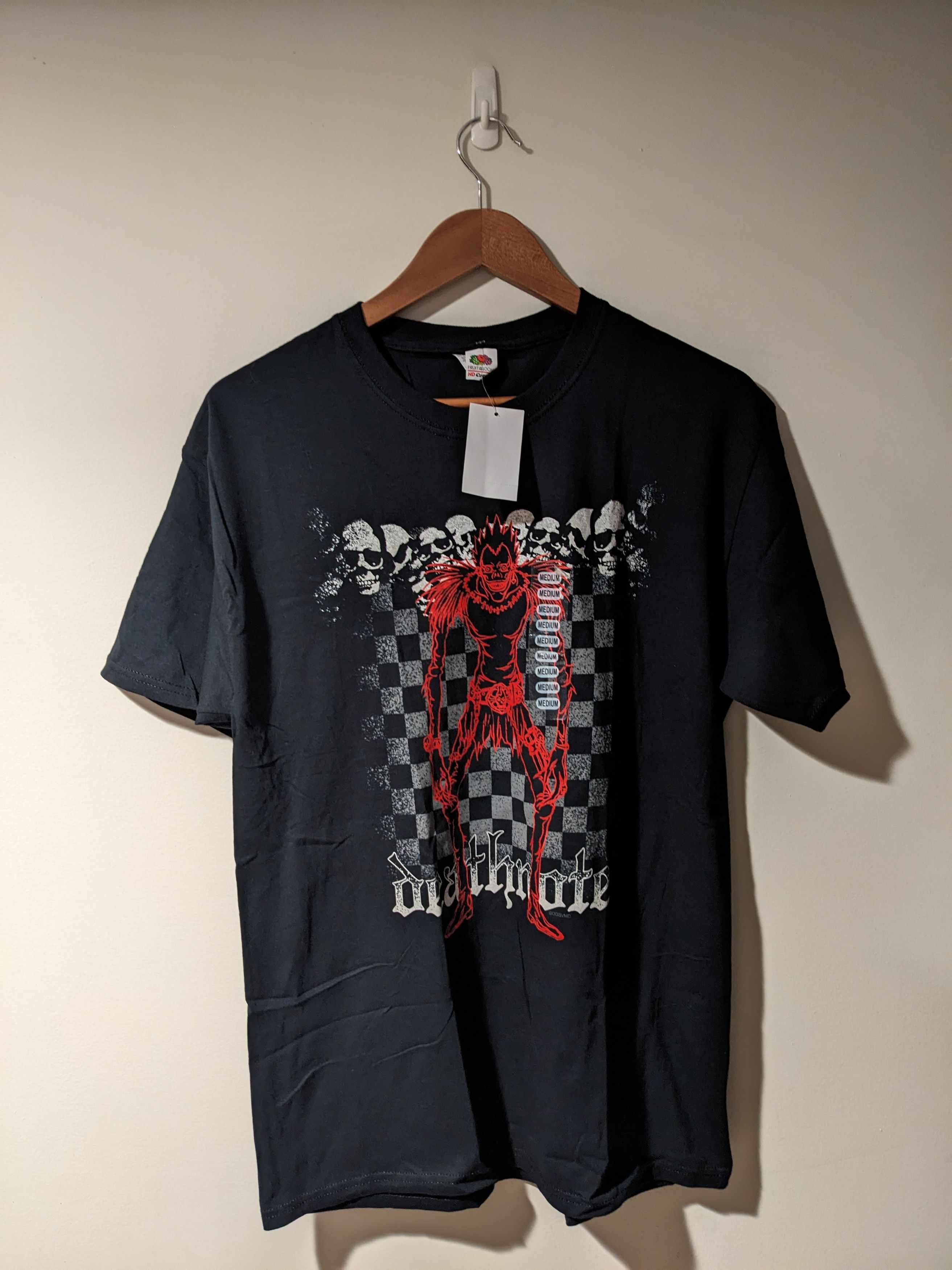 Cartoon Network × Hot Topic Death Note Ryuk Anime Cartoon Hot Topic Black Medium T-Shirt Size US M / EU 48-50 / 2 - 1 Thumbnail