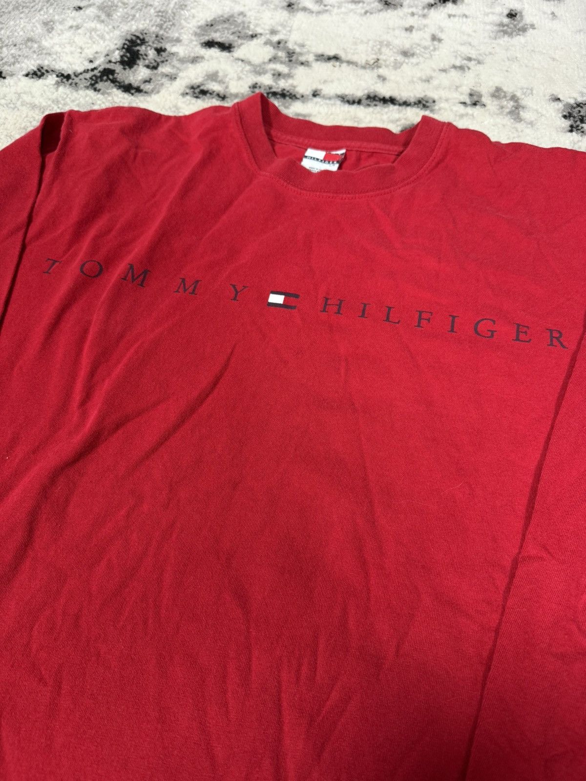 Tommy Hilfiger Vintage Made in Canada Tommy Hilfiger Longsleeve T-Shirt Size US L / EU 52-54 / 3 - 3 Thumbnail