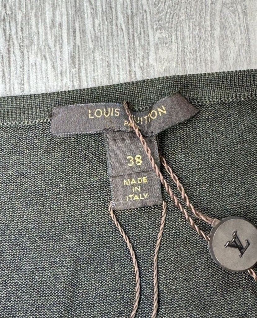 Louis Vuitton Louis Vuitton Bi-Material Knit A-Line Dress Size XS / US 0-2 / IT 36-38 - 5 Thumbnail