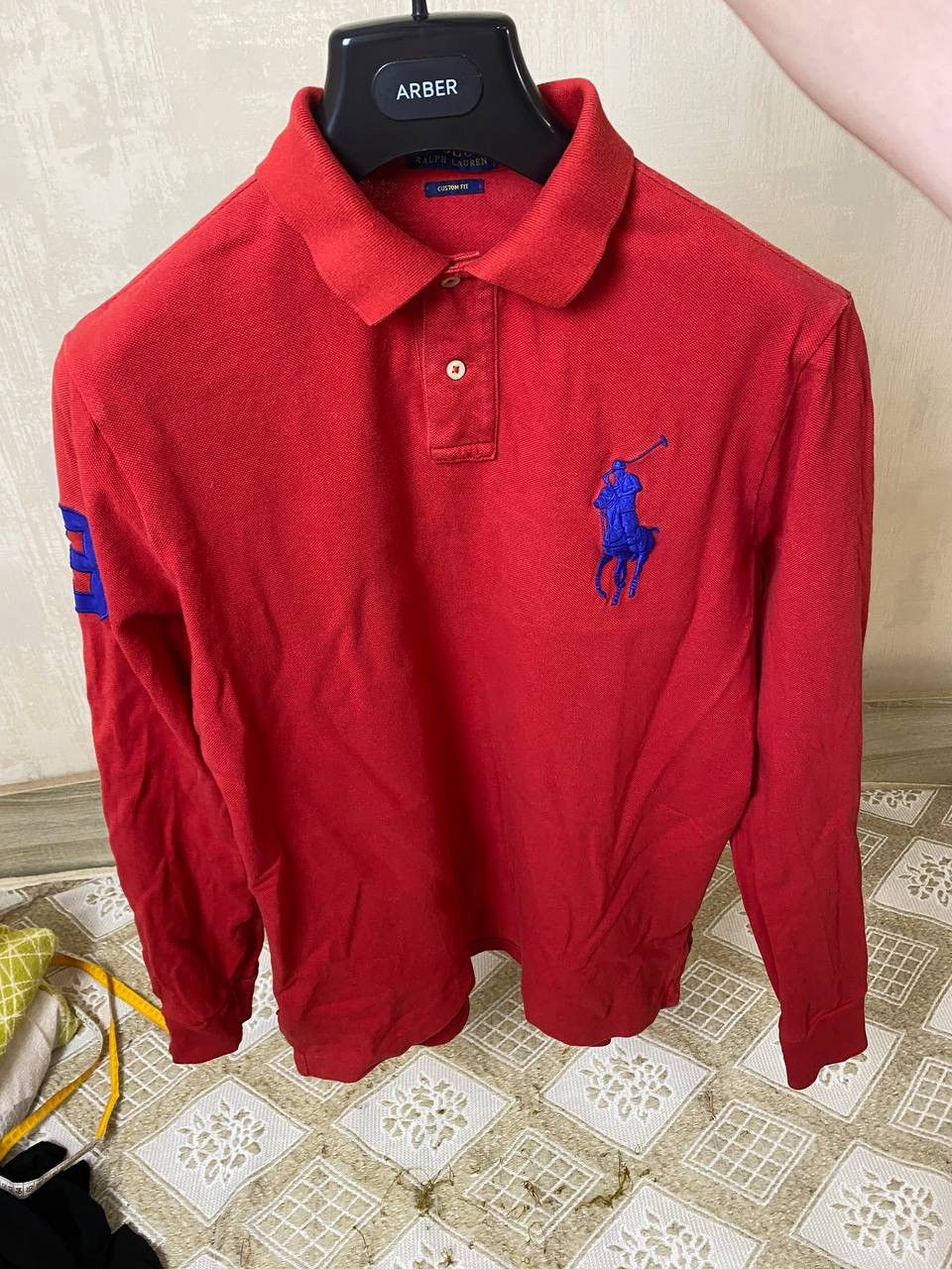 Polo Ralph Lauren 🔥 Polo Ralph Lauren Chief Keef Distressed Polo Shirt Rugby Size US L / EU 52-54 / 3 - 5 Thumbnail