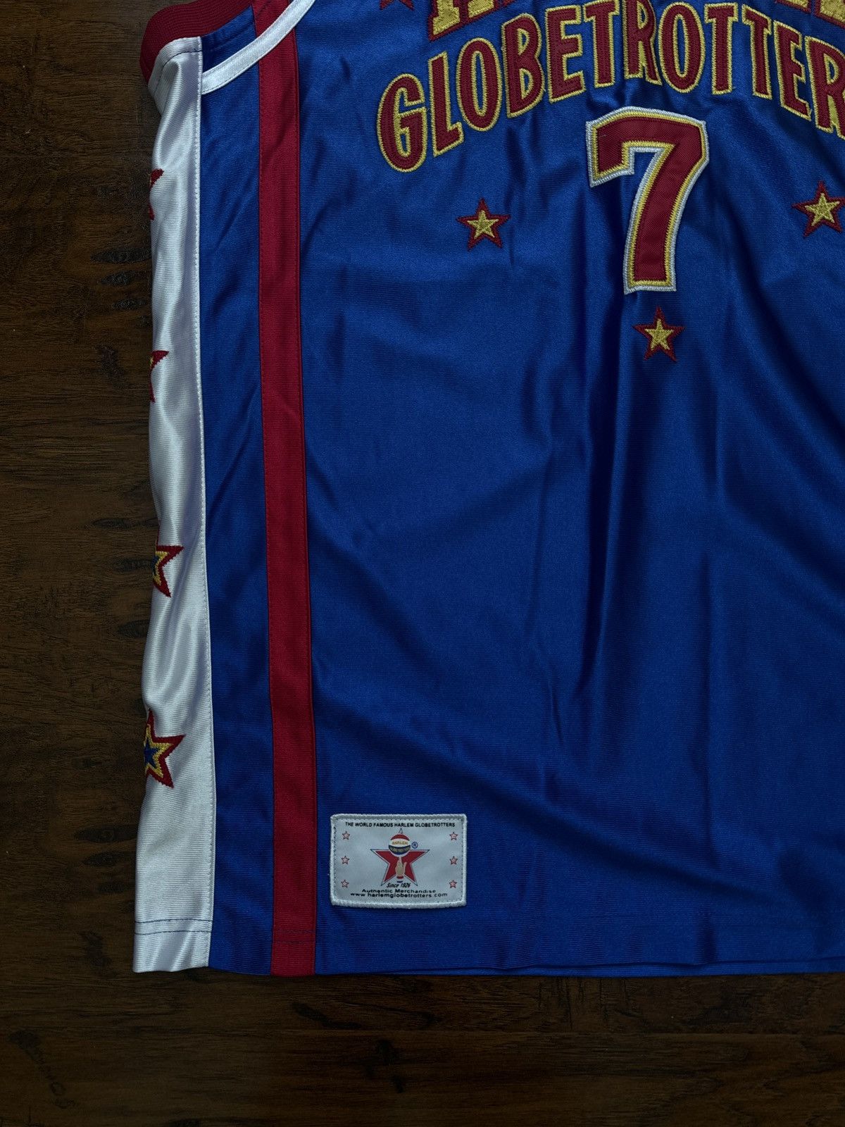 Harlem Globetrotters × Vintage Harlem Globetrotters Jersey *SIGNED* Size US L / EU 52-54 / 3 - 5 Thumbnail