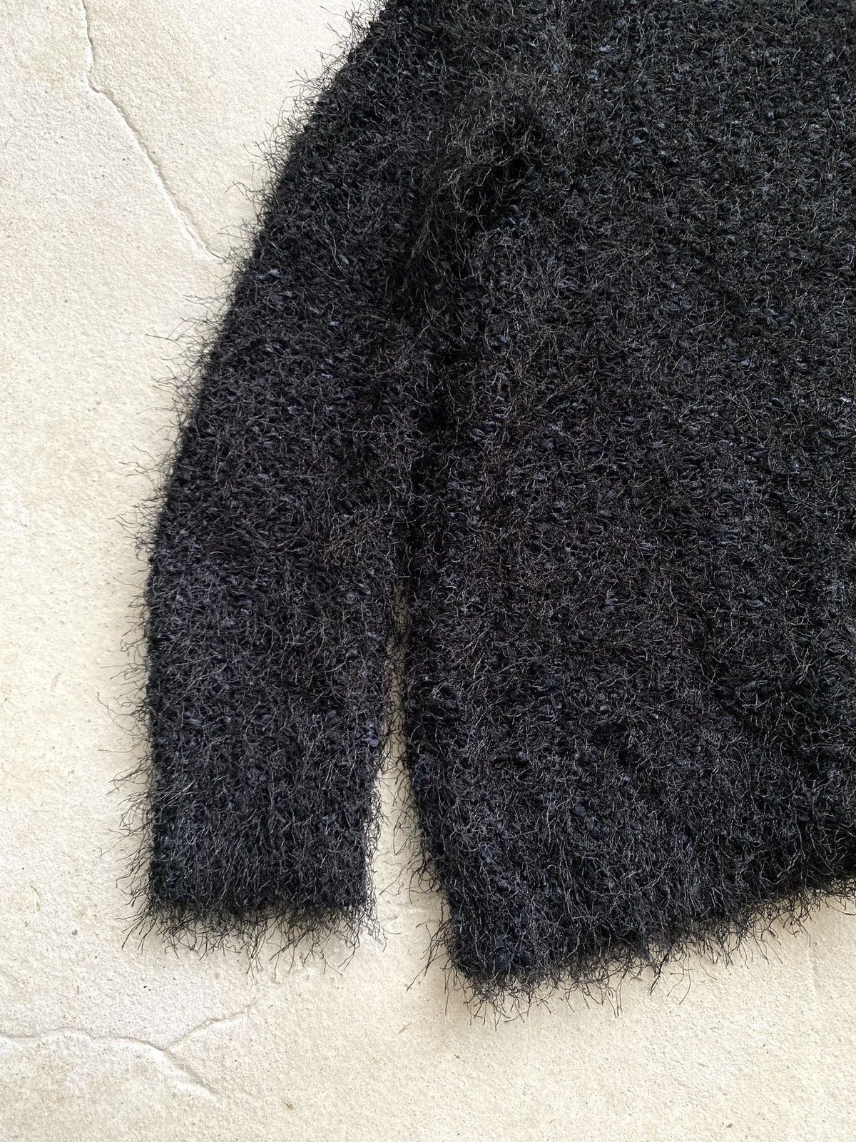 Japanese Brand × Vintage 🕷️ Vintage Japanese Mohair Style Fuzzy Sweater Size S / US 4 / IT 40 - 3 Thumbnail
