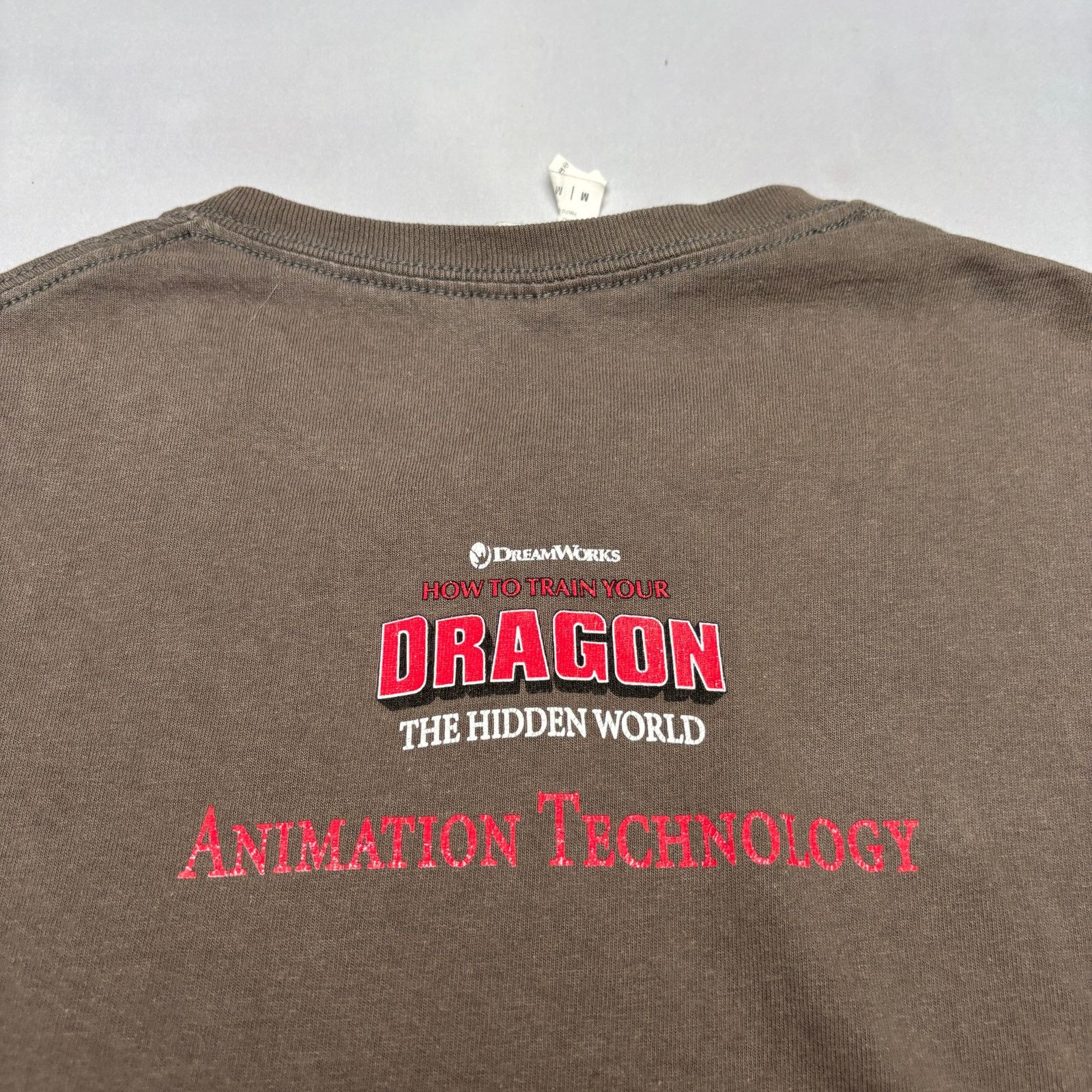 Gildan Dreamworks How to Train Your Dragon Cast & Crew Tee Shirt Size US M / EU 48-50 / 2 - 4 Thumbnail