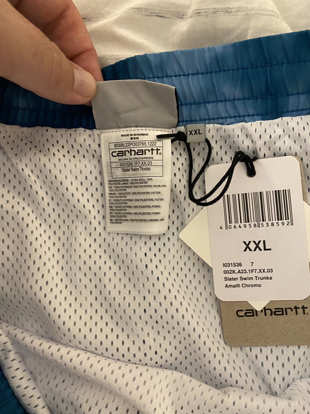 Carhartt Wip Carhartt WIP Slater Swim Trunks Tie Dye NWT XXL Size US 38 / EU 54 - 8 Thumbnail
