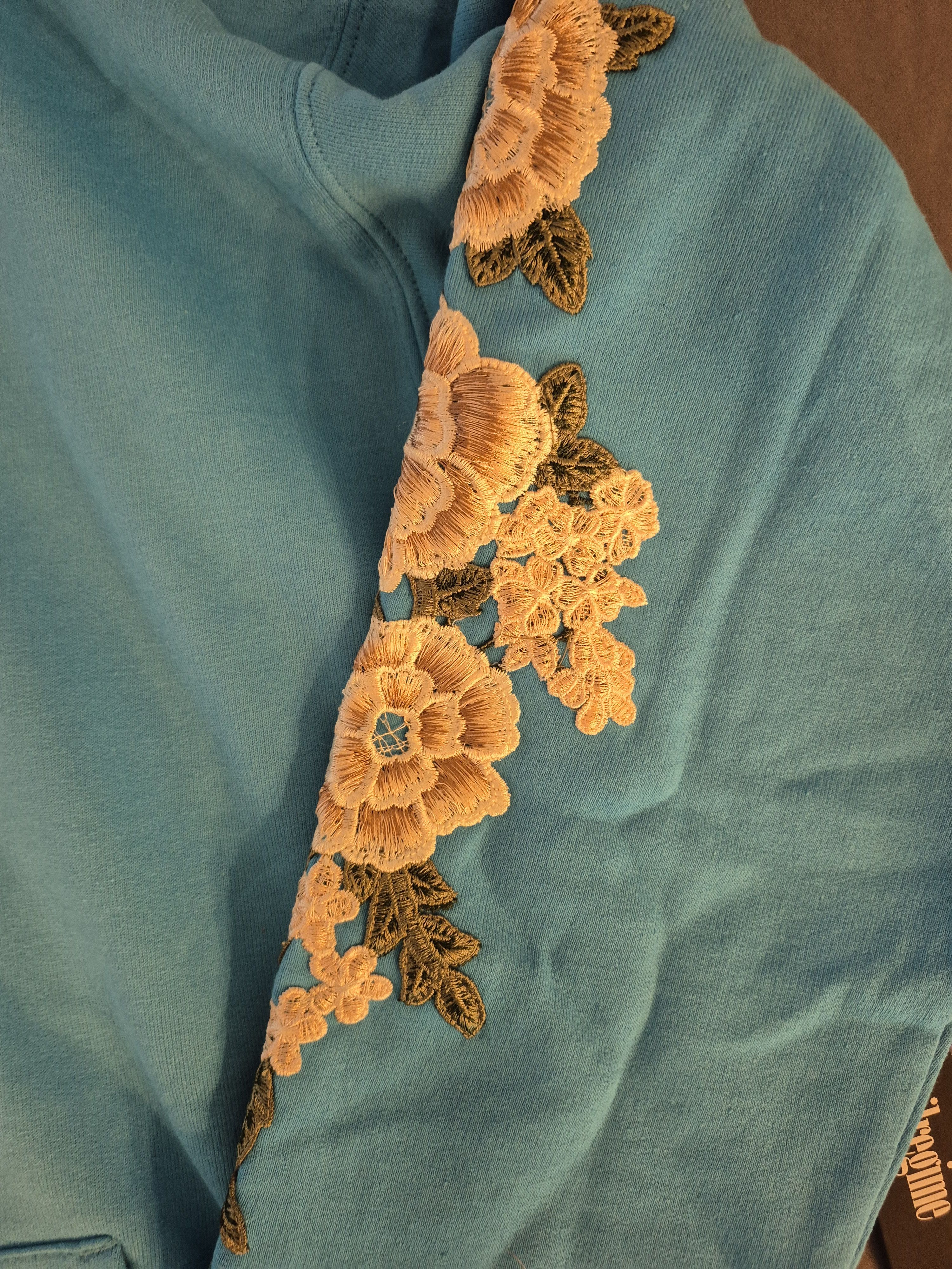Civil Regime Civil Regime X Champion Collab Blue Rose Hoodie Sz Med NWT Size US M / EU 48-50 / 2 - 2 Thumbnail