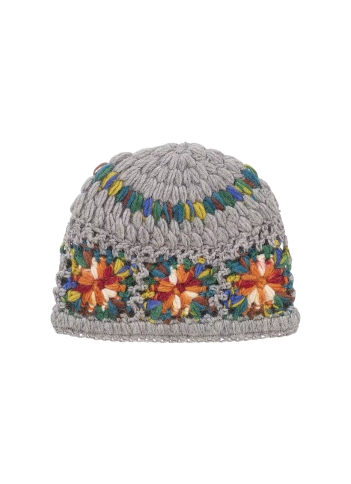 帽子 25SS Supreme Crochet Beanie Grey グレーSupreme Crochet Beanie Grey