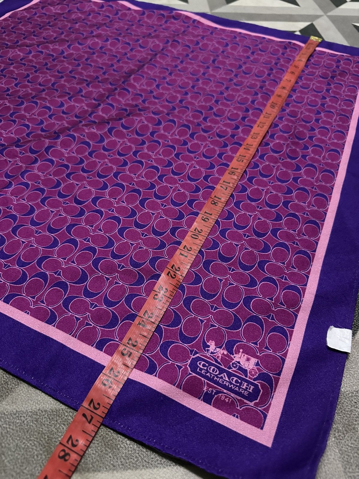 Coach Coach miss & coach scarf Size ONE SIZE - 8 Thumbnail