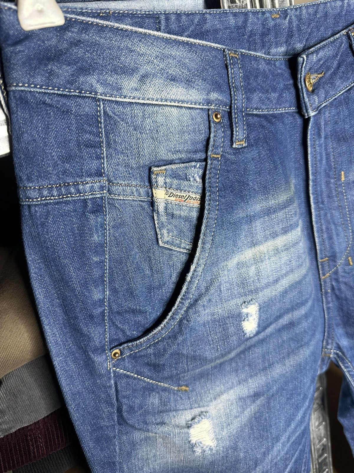 Diesel DIESEL FAYZA 26 x 32 Women’s s Denim Jeans Pants Tapered Leg Size 26" / US 2 / IT 38 - 7 Thumbnail