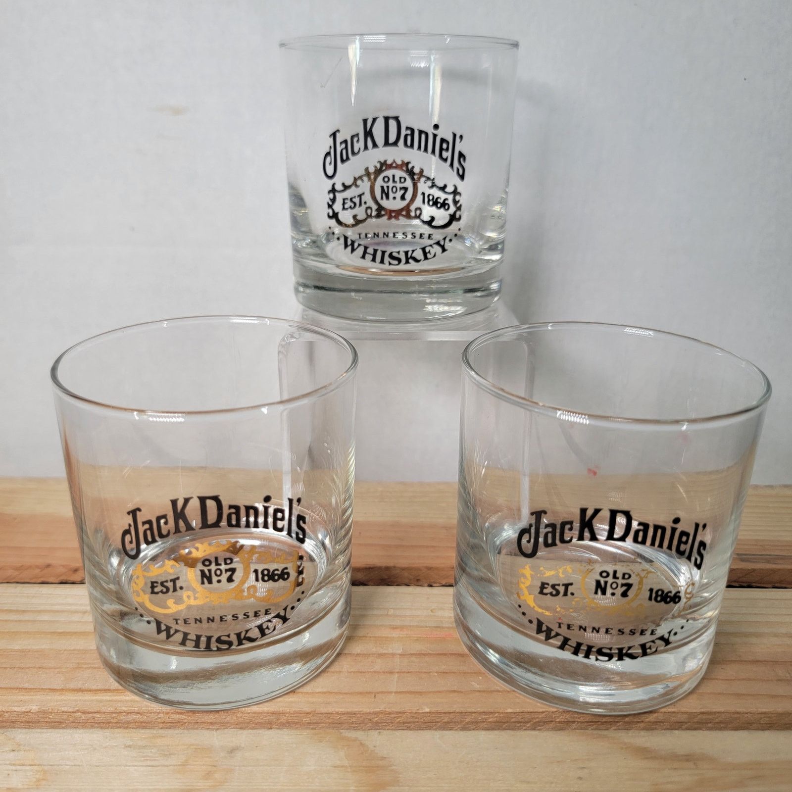 Other Set of 3 Jack Daniels Whiskey Glasses Size ONE SIZE - 1 Thumbnail