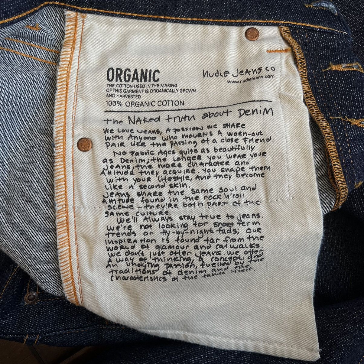 Nudie Jeans Organic Cotton Nudie Jeans Size US 30 / EU 46 - 4 Thumbnail