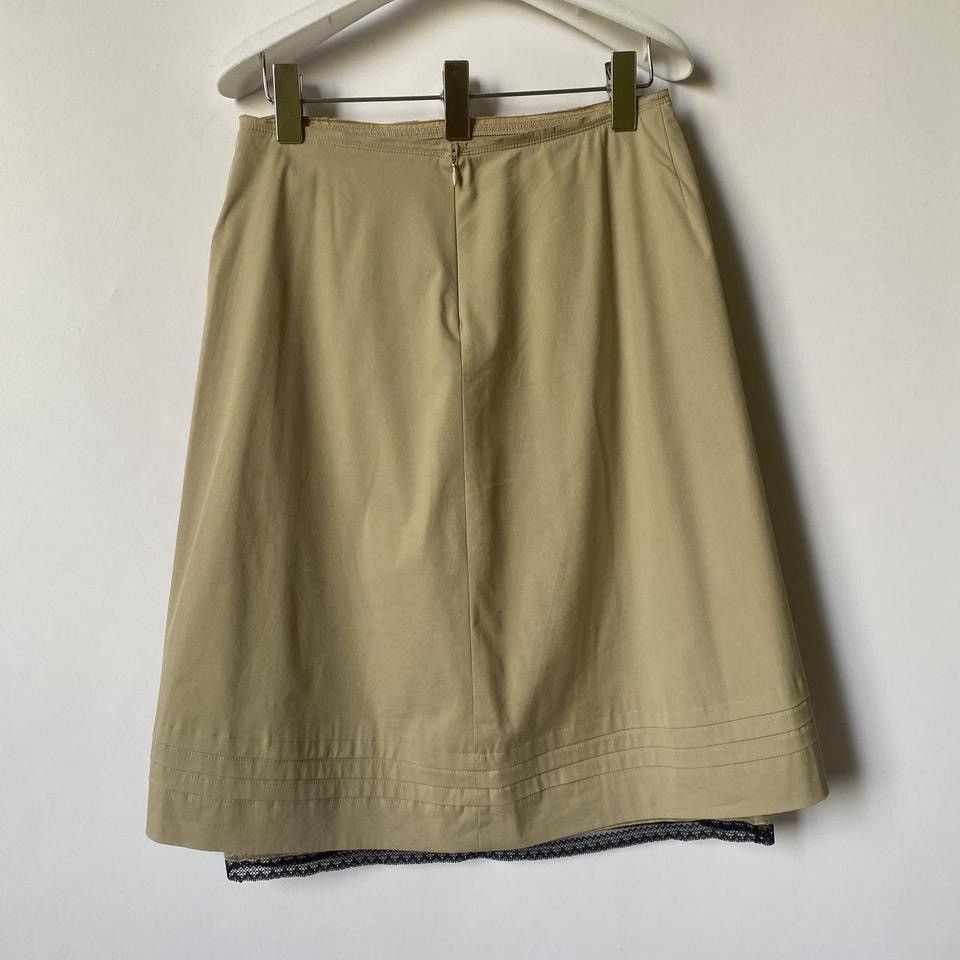Prada × Vintage prada midi skirt from 2007 line Size 23" - 4 Thumbnail