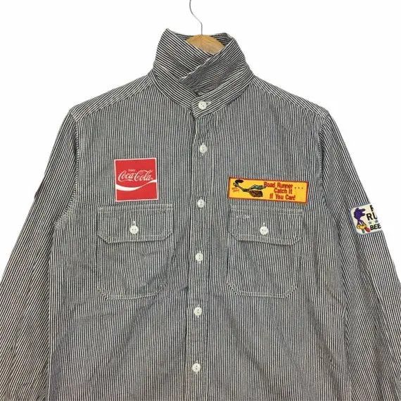 Nine Lives NINE LIVES FOR WORK Long Sleeve Casual Tee Shirt Button Up Size US M / EU 48-50 / 2 - 2 Thumbnail