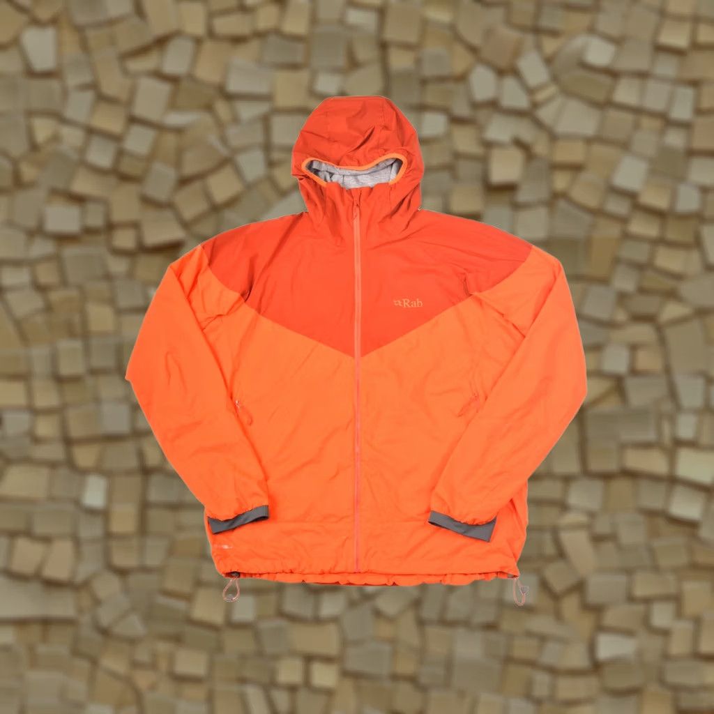Rab RAB Rampage Jacket QFT-68 Pertex Microlight XL Orange Mens Jacket Windbreaker Size US XL / EU 56 / 4 - 1 Thumbnail