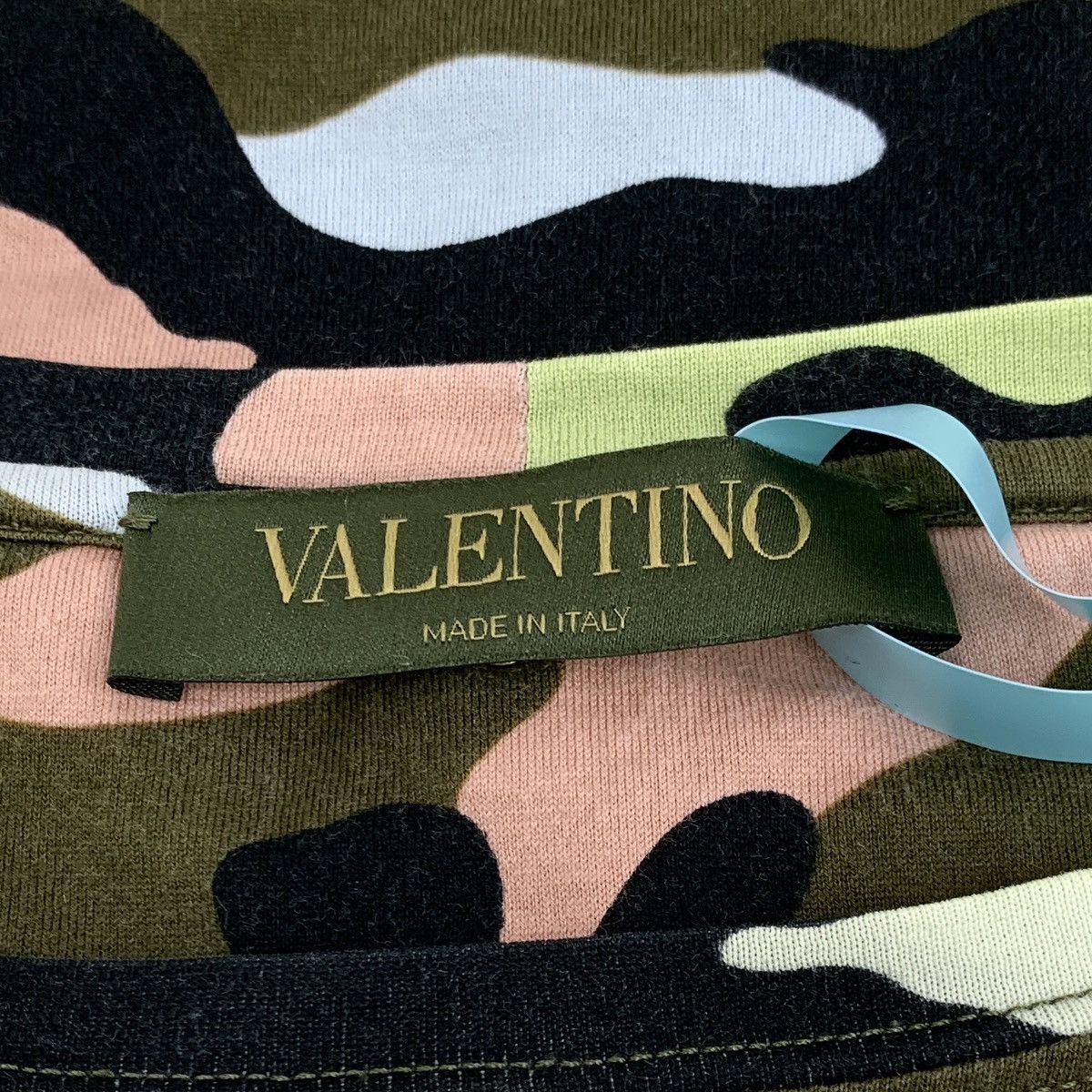 Valentino Valentino Army Green Camouflage Short Sleeve T-Shirt K26WX Size M / US 6-8 / IT 42-44 - 5 Thumbnail