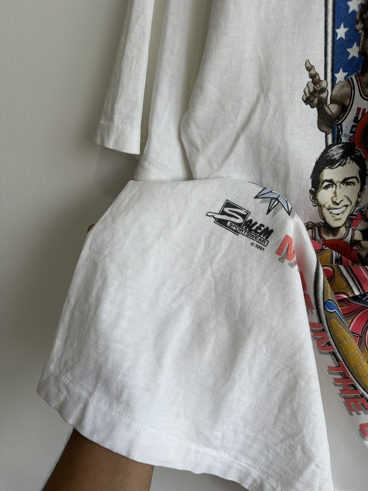 NBA × Salem Sportswear × Vintage Vintage 90’s USA Team Basketball Olympic Champions Salem Size US L / EU 52-54 / 3 - 7 Thumbnail