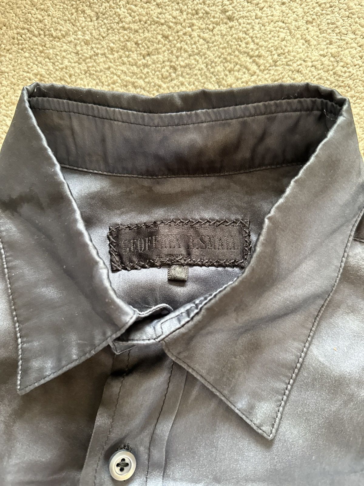 Geoffrey B. Small Silk Cloud Shirt Size US M / EU 48-50 / 2 - 2 Thumbnail