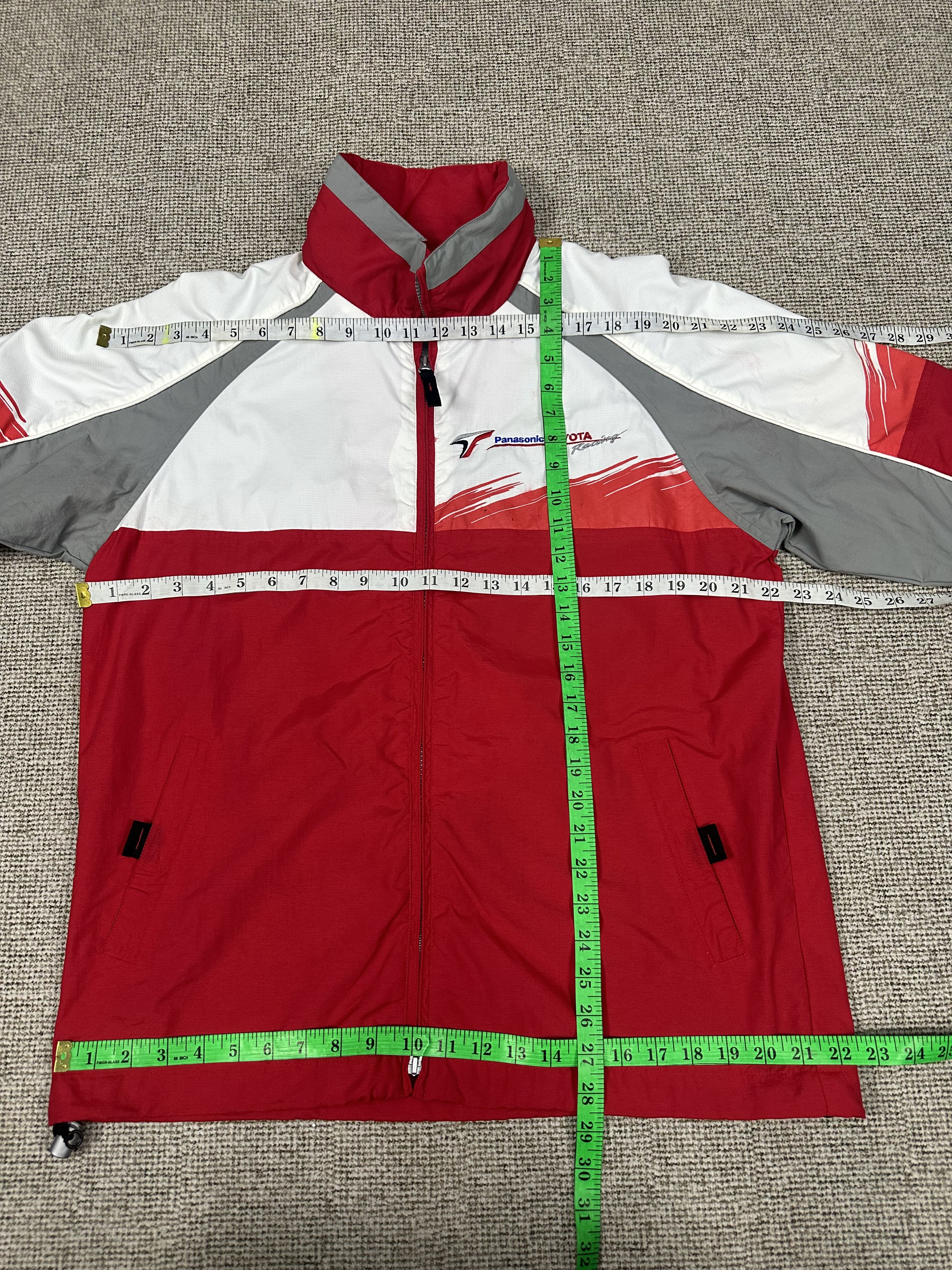 Formula 1 Vtg Toyota Racing Panasonic F1 Nylon Jacket Z328 Size US S / EU 44-46 / 1 - 8 Thumbnail