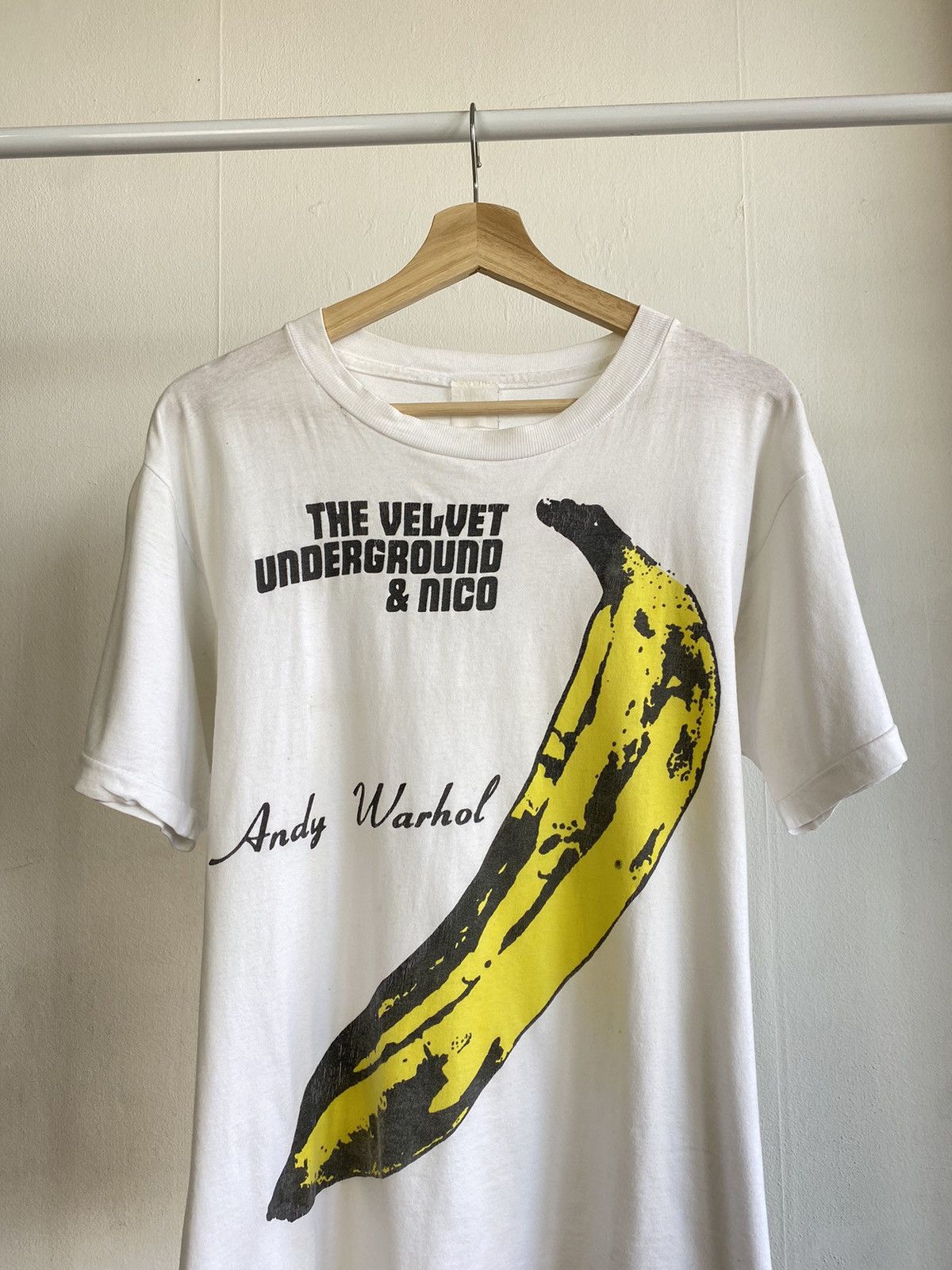 Andy Warhol × Band Tees × Vintage Vintage 80s The Velvet Underground & Nico band tee Size US L / EU 52-54 / 3 - 2 Thumbnail