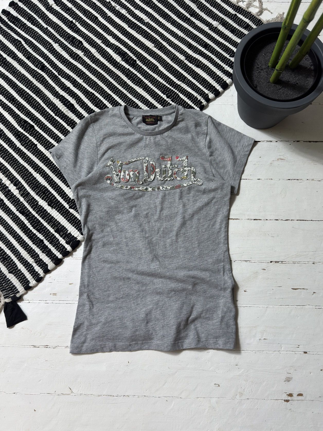 Vintage VINTAGE VON DUTCH 2000s TEE SHIRT Size XS / US 0-2 / IT 36-38 - 1 Thumbnail