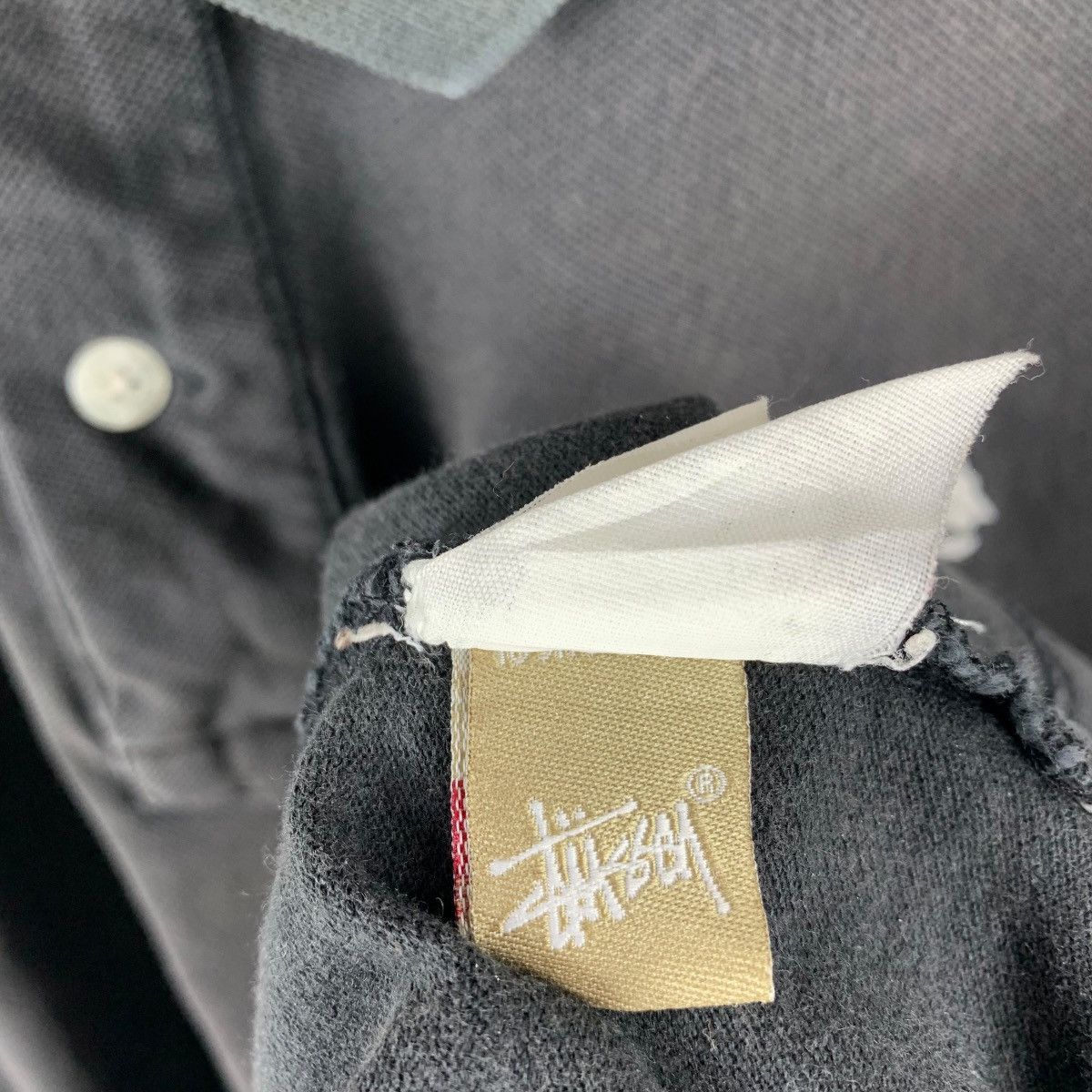 Stussy Vintage Stüssy "Lion of Judah" Embroidered Polo Shirt Size US L / EU 52-54 / 3 - 12 Thumbnail