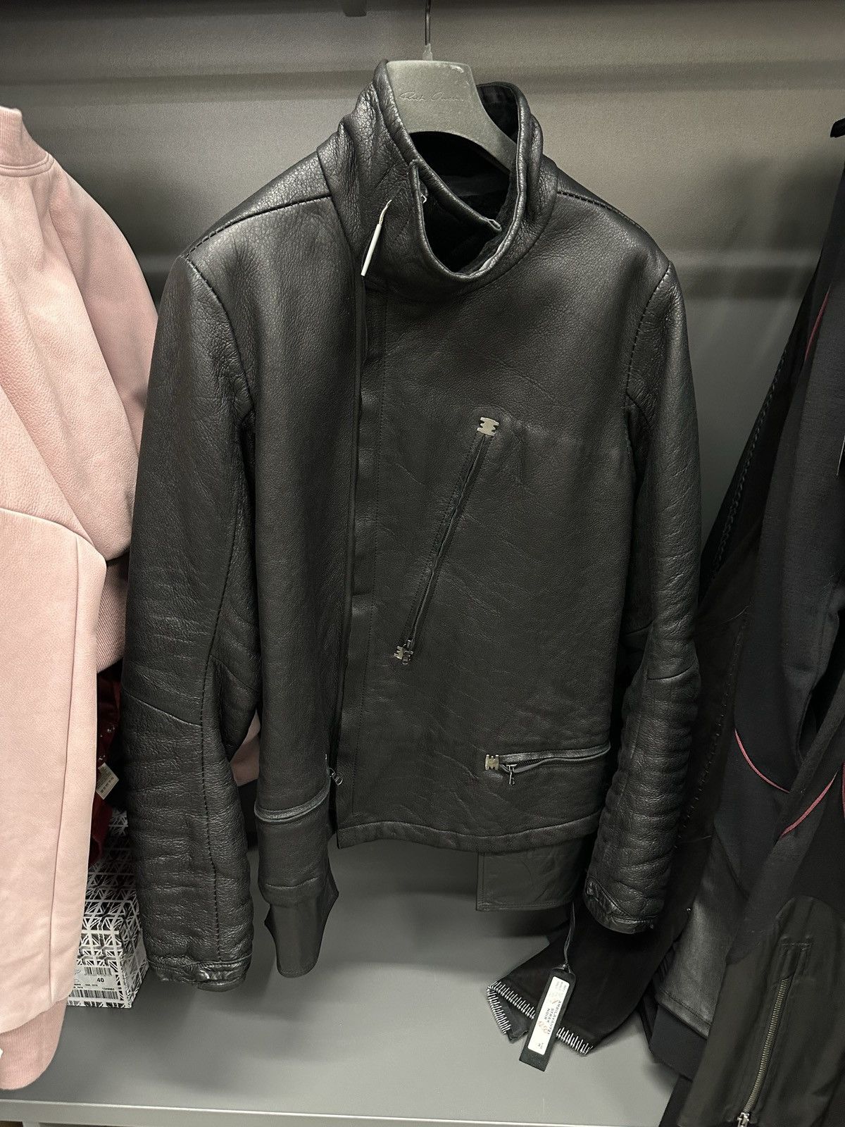 BNWT! Isaac Sellam Experience Lamb Leather Ambilavant Jacket