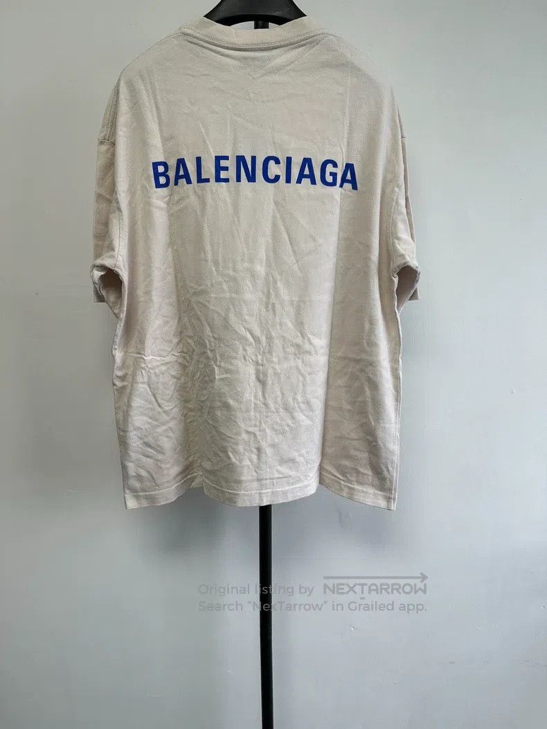 Balenciaga Balenciaga Letter Printed Round Neck Short Sleeve Size US S / EU 44-46 / 1 - 2 Thumbnail