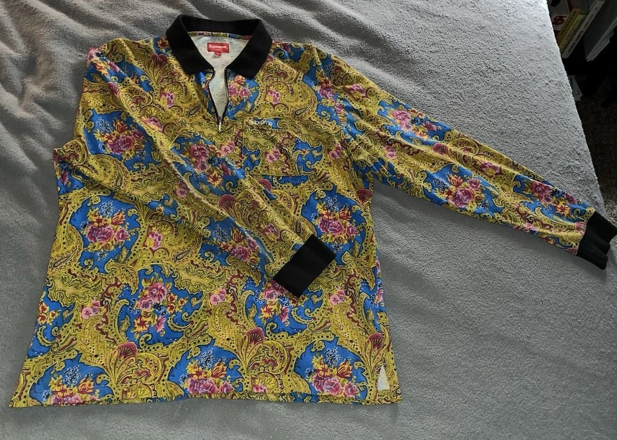 Supreme Supreme Paisley Polo Size US L / EU 52-54 / 3 - 2 Thumbnail