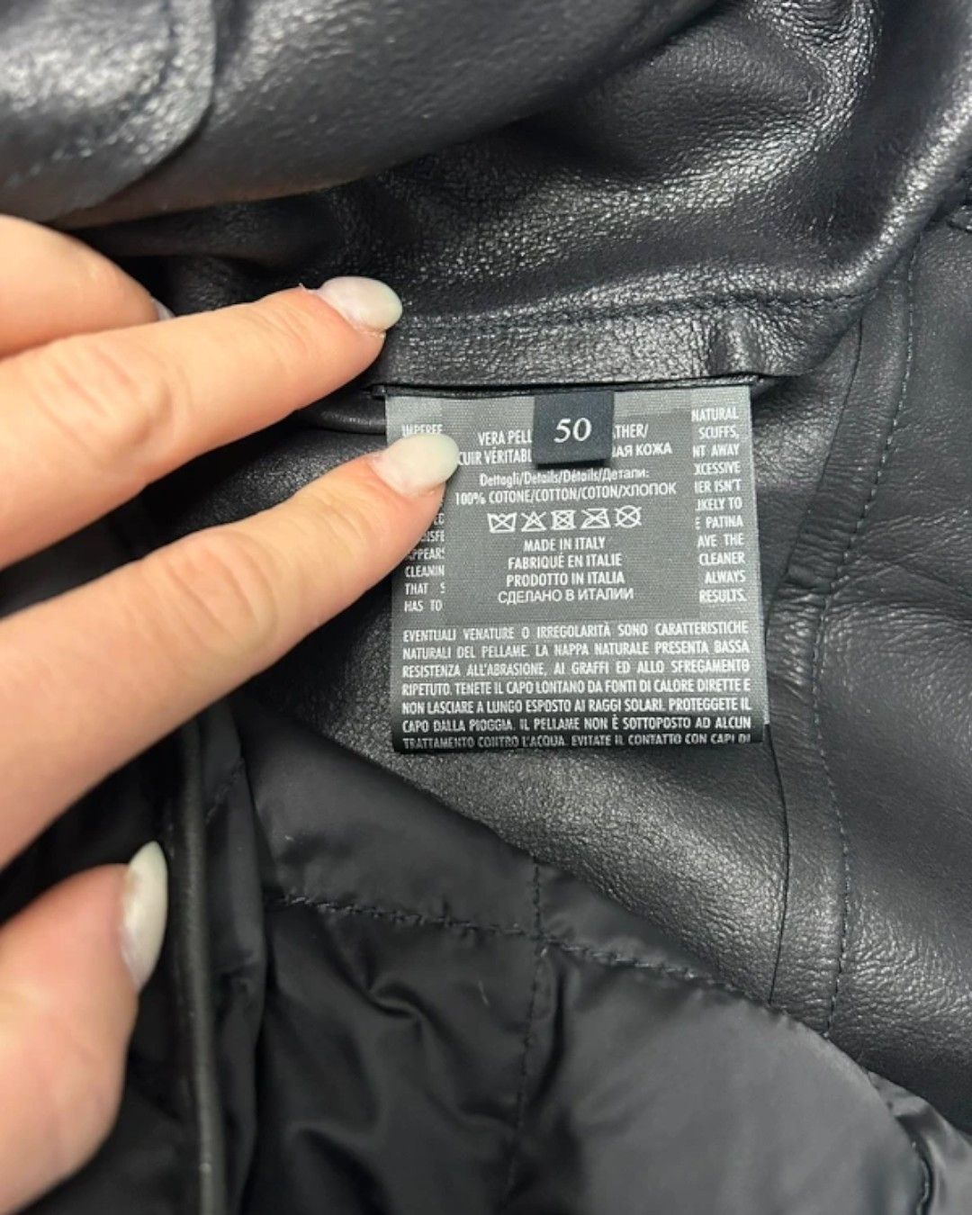 Gucci BELTED LEATHER COAT WITH DETACHABLE GOOSE DOWN LINING Size US M / EU 48-50 / 2 - 11 Thumbnail