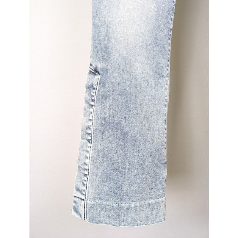 Amiri o1rshd1 Stack Flare Jeans in Stone Indigo Size US 32 / EU 48 - 5 Thumbnail