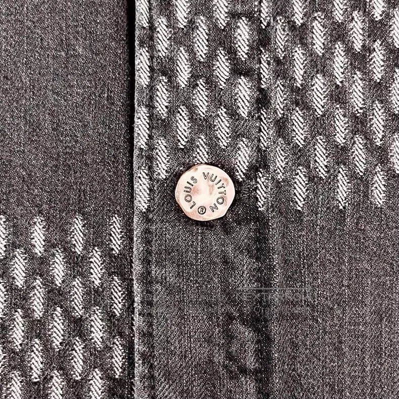 Louis Vuitton Louis Vuitton Black presbyopic full print patchwork denim Size US S / EU 44-46 / 1 - 6 Thumbnail